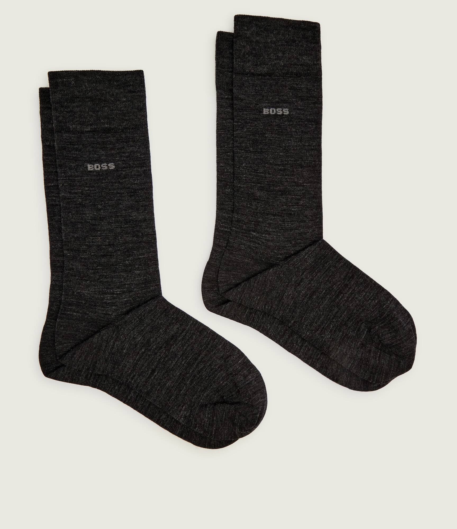 BOSS BLACK De lână șosete 2-pack 2P RS Uni