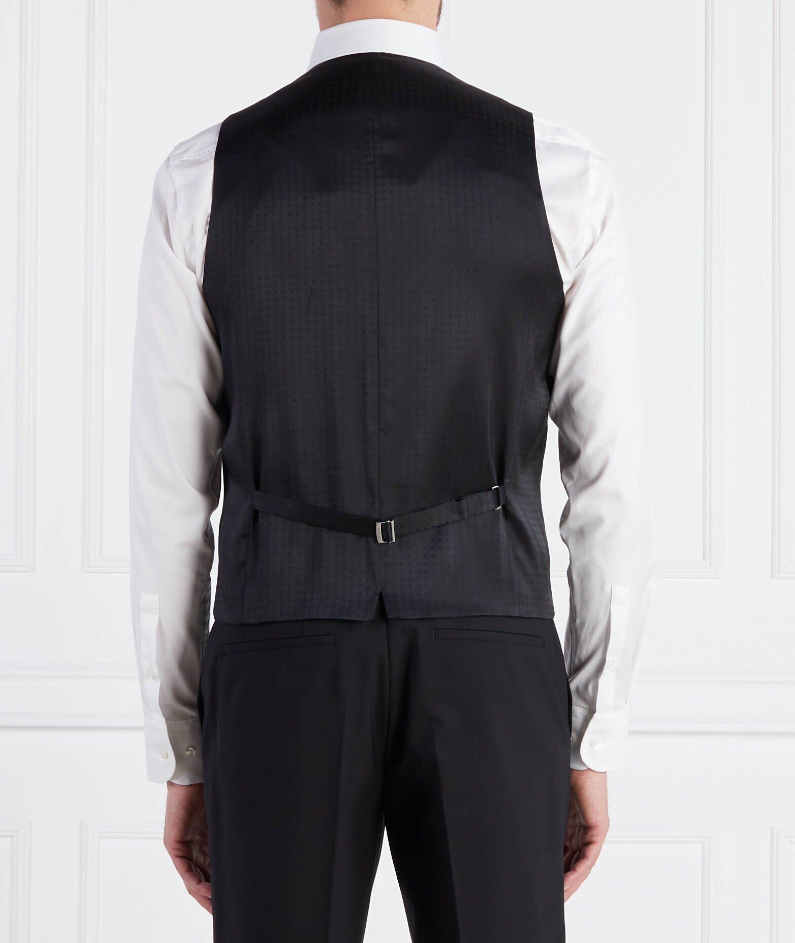 BOSS BLACK De lână vestă | Slim Fit
