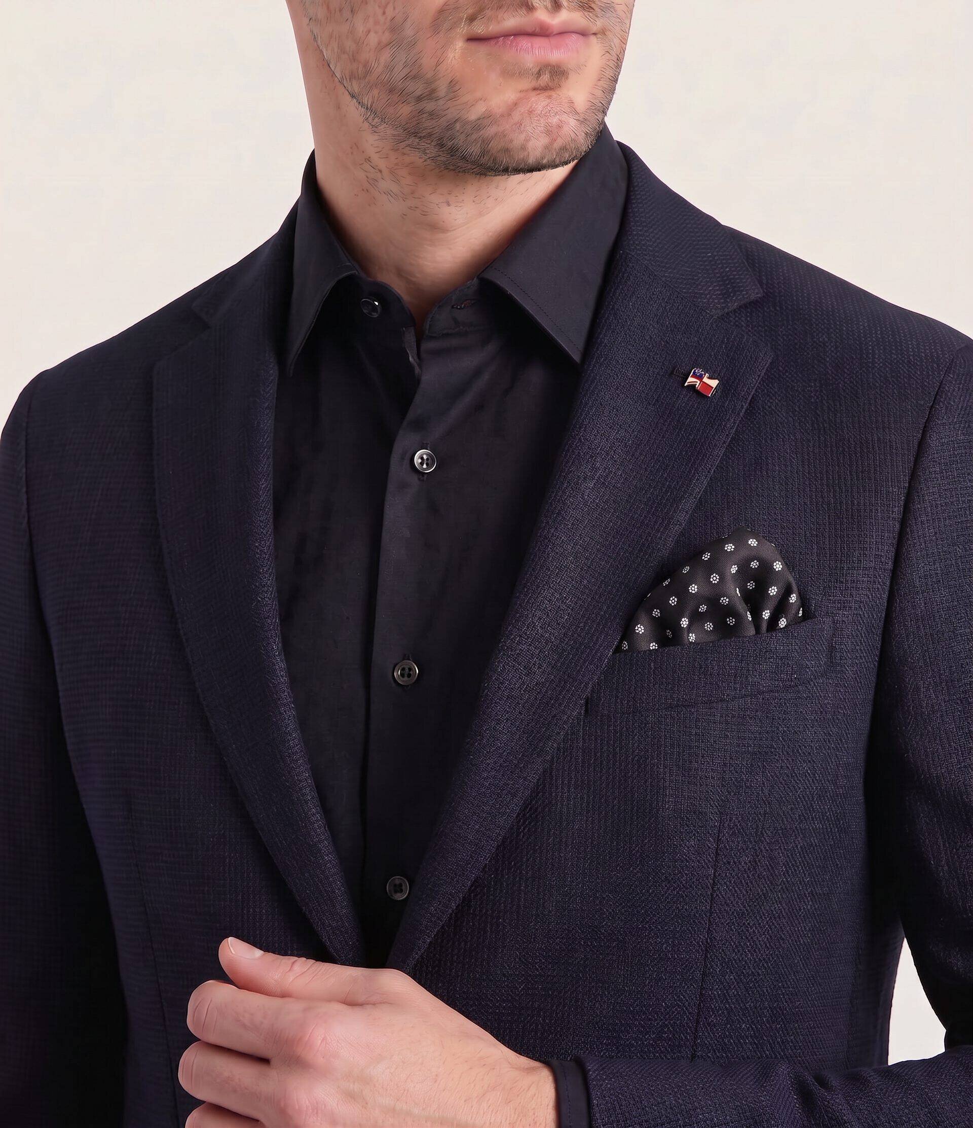 BOSS BLACK De mătase batistă de buzunar H-POCKET SQ-222