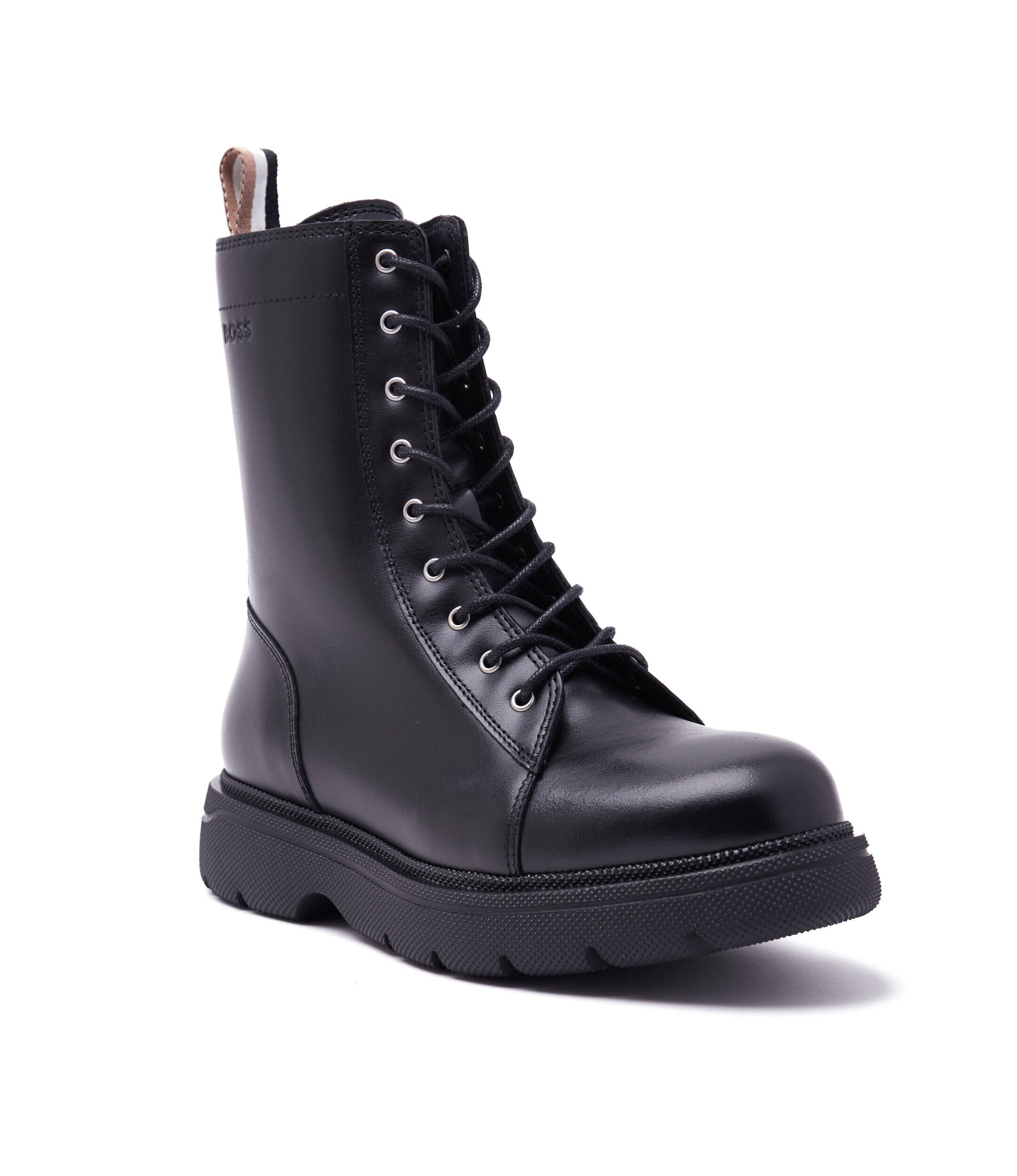 BOSS BLACK De piele botine Jacob LaceUp-C