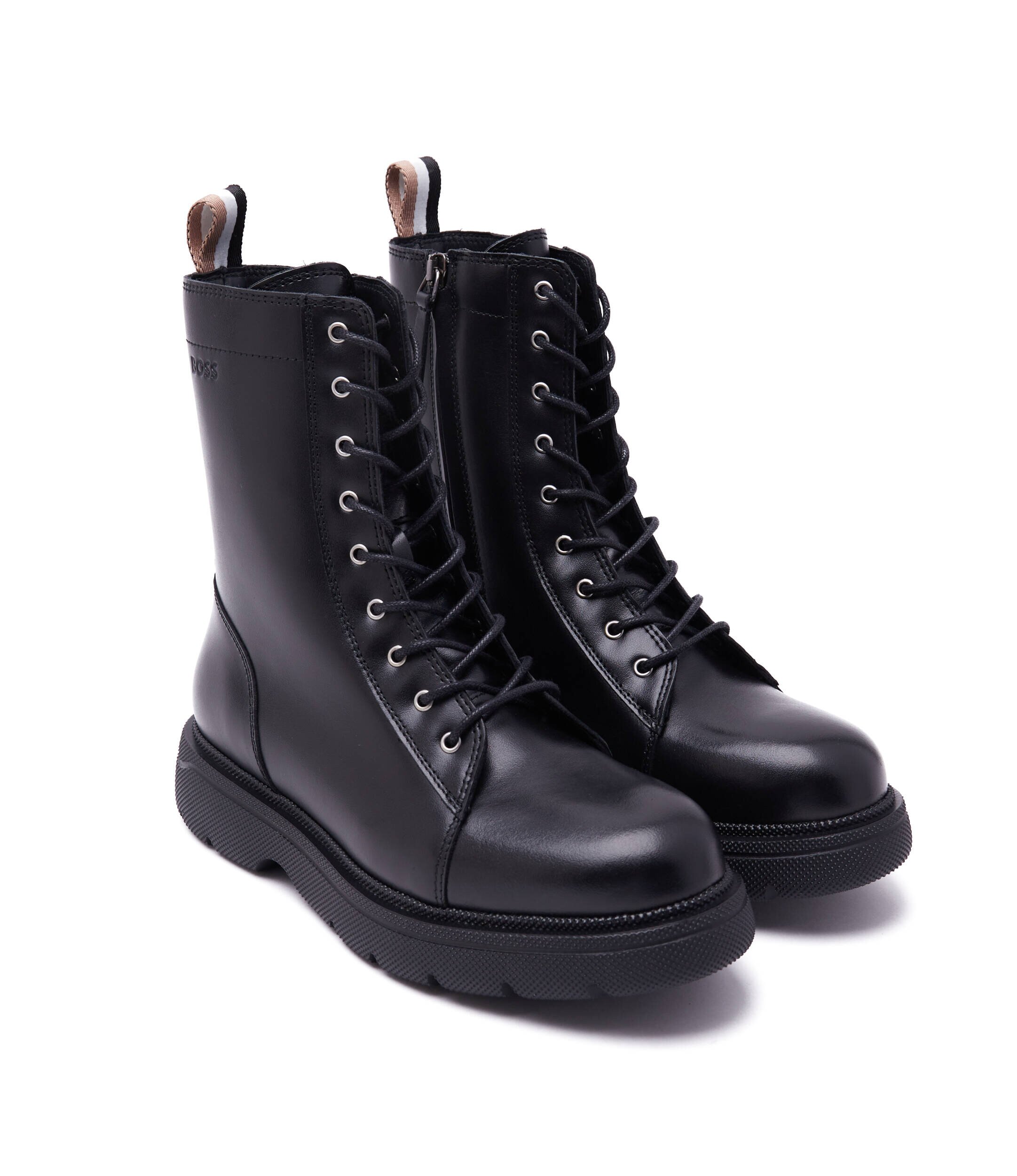 BOSS BLACK De piele botine Jacob LaceUp-C