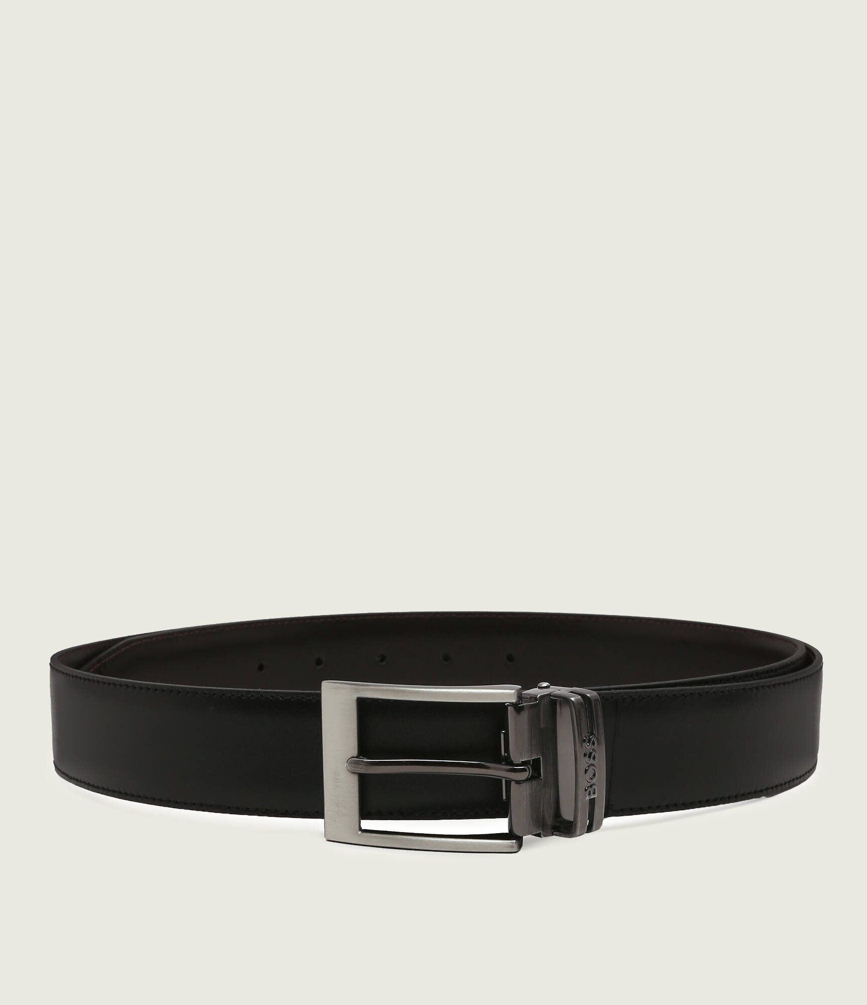 BOSS BLACK De piele cu două fețe curea Galliz_Gb35_pp