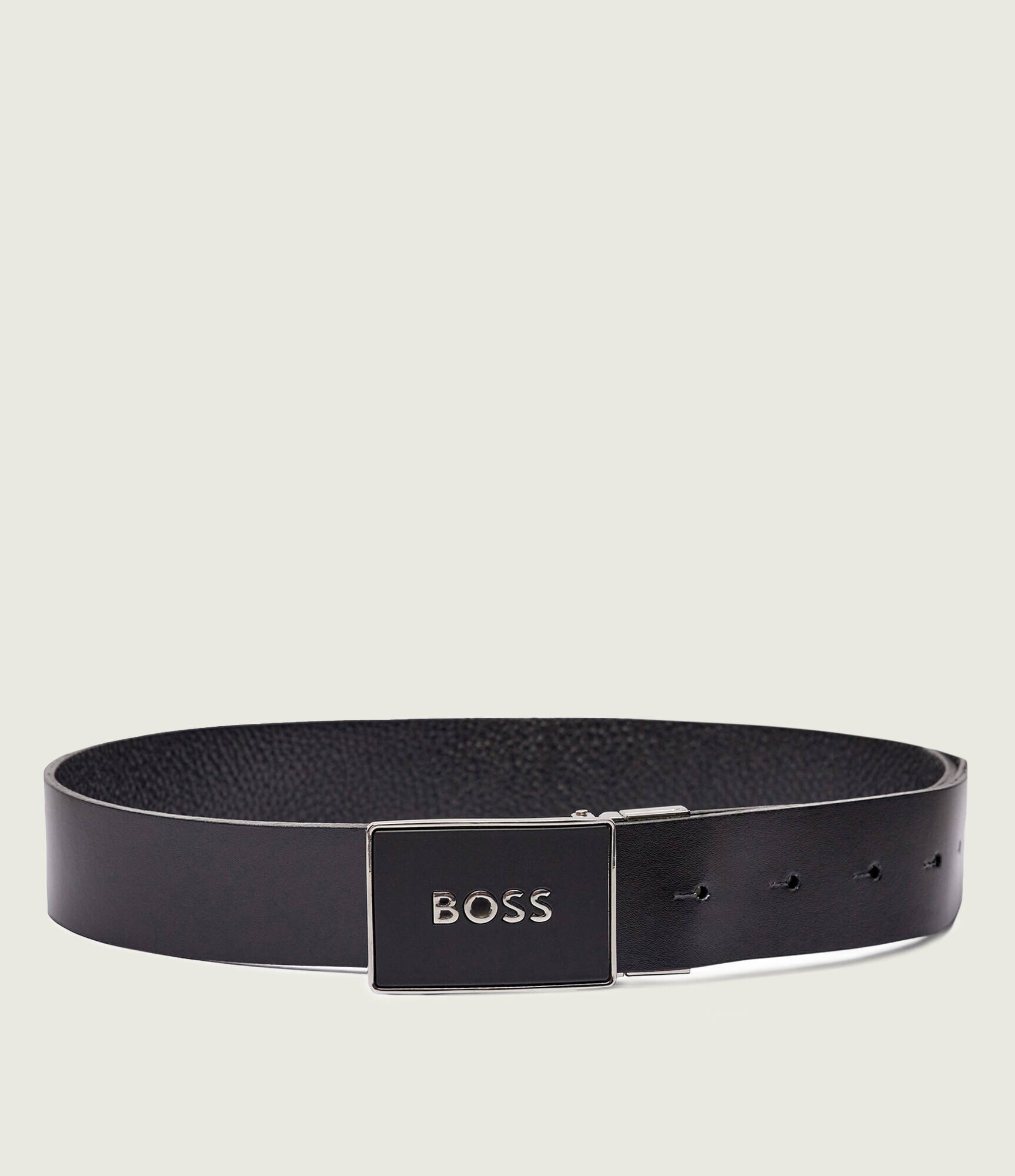 BOSS BLACK De piele cu două fețe curea Icon