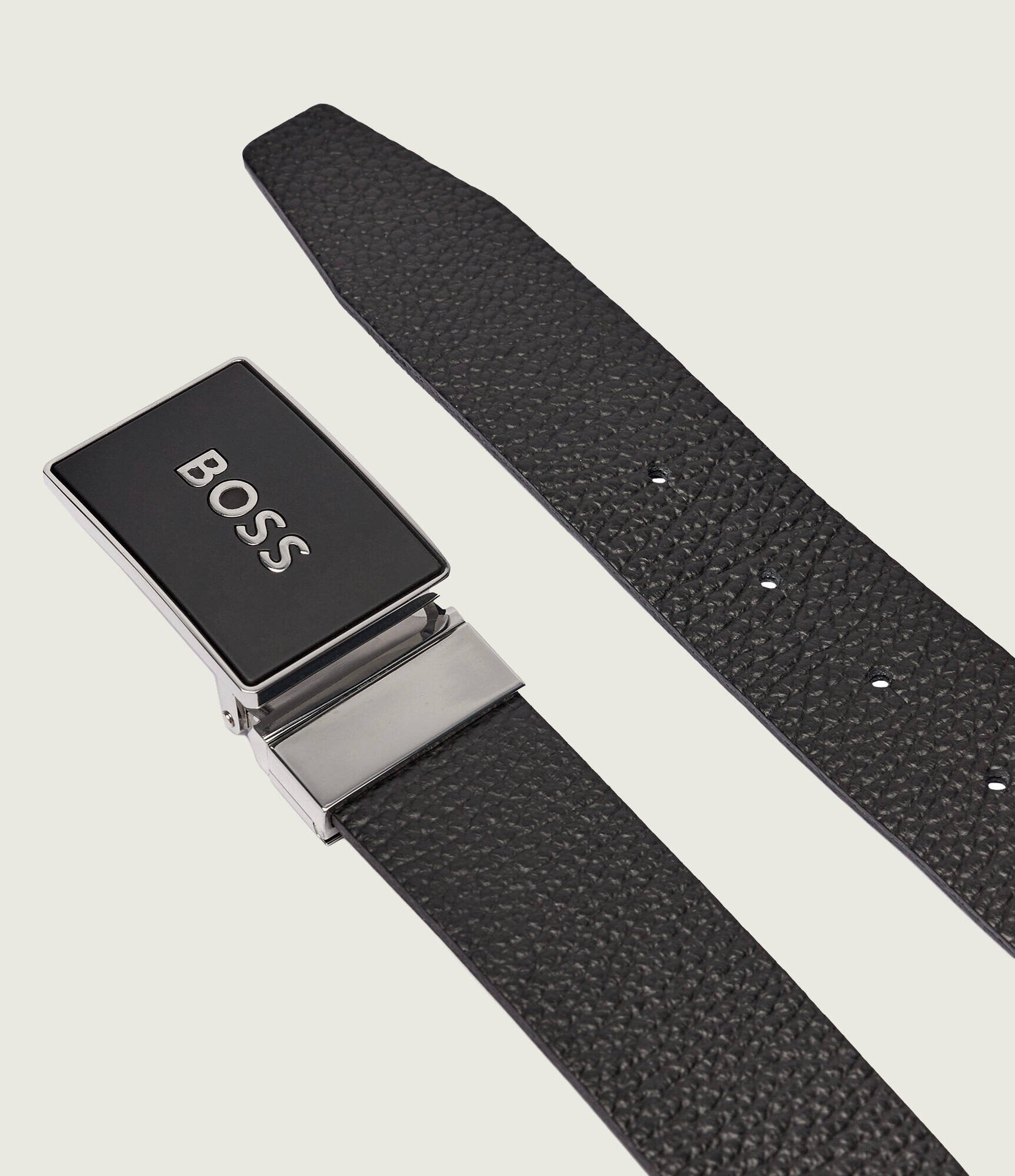 BOSS BLACK De piele cu două fețe curea Icon