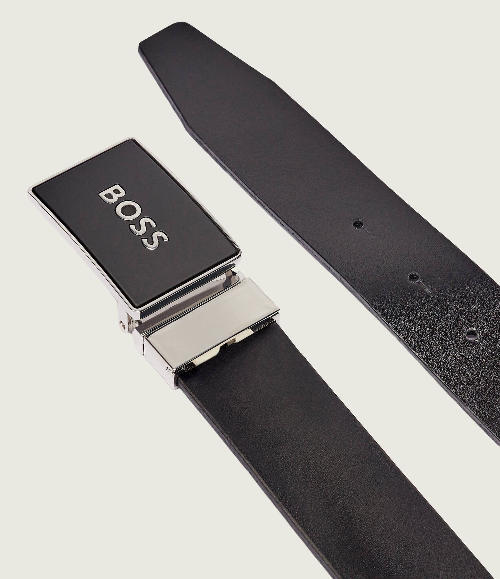 BOSS BLACK De piele cu două fețe curea Icon