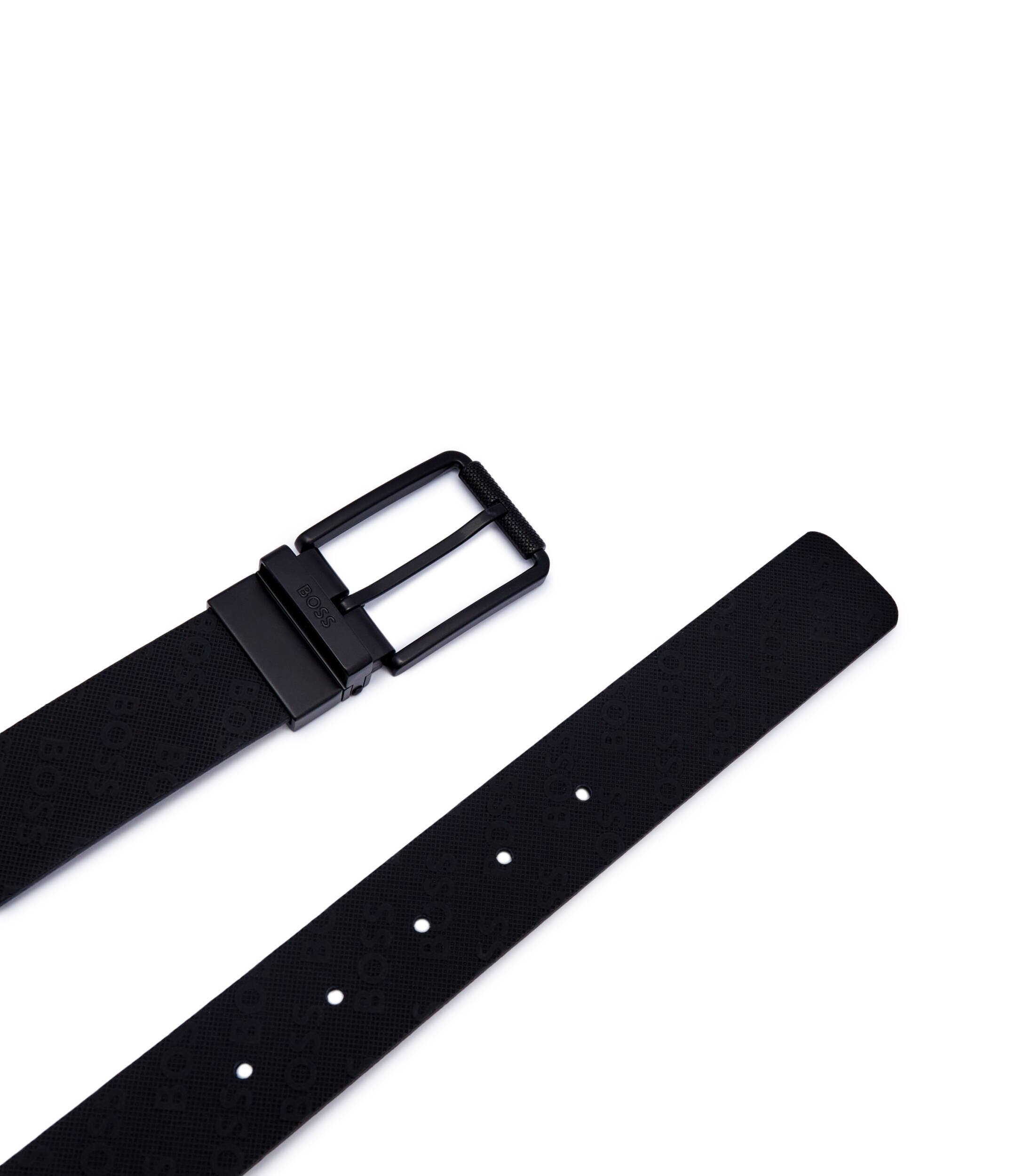 BOSS BLACK De piele curea cu două fețe