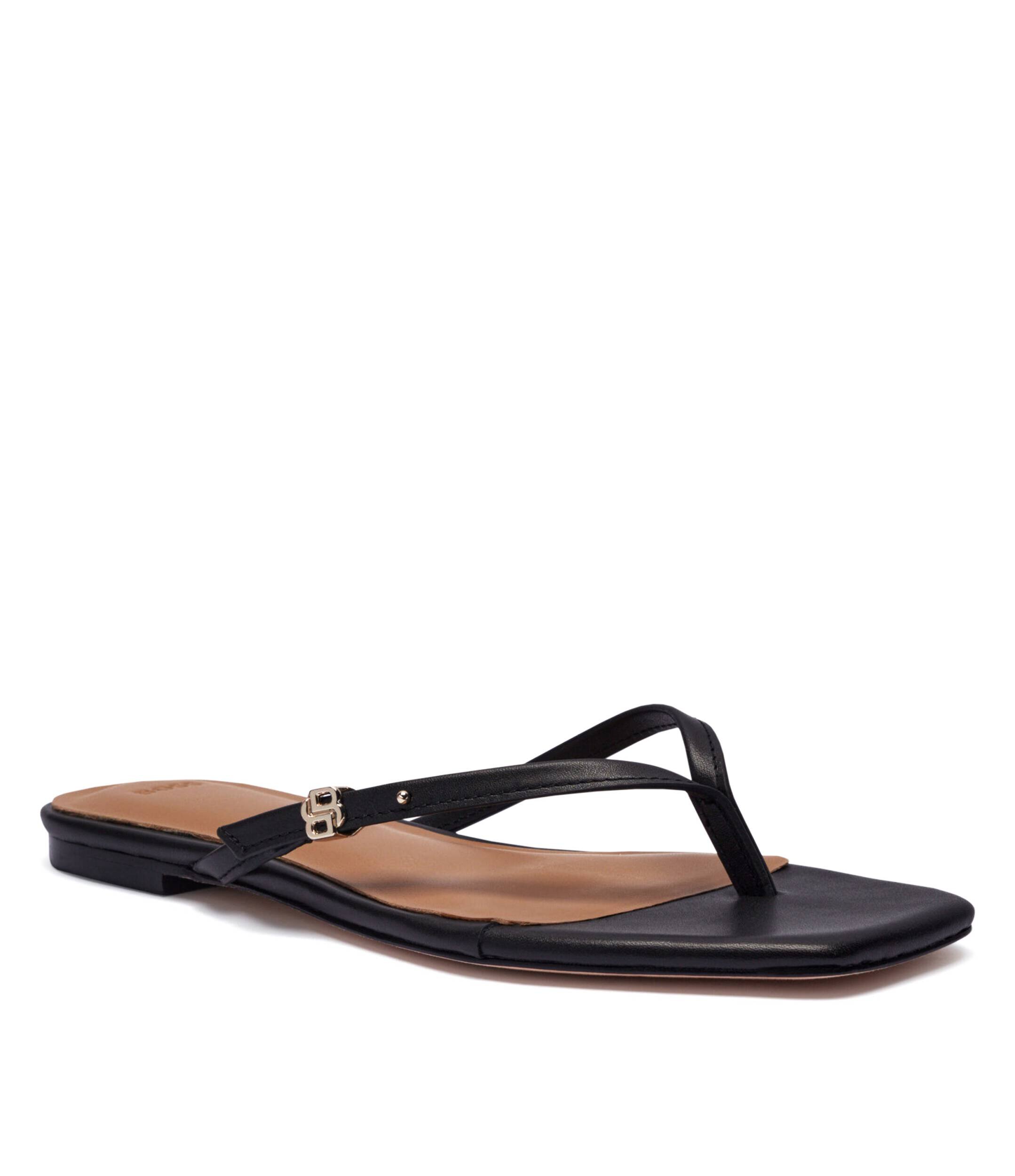 BOSS BLACK De piele flip flops Charlize