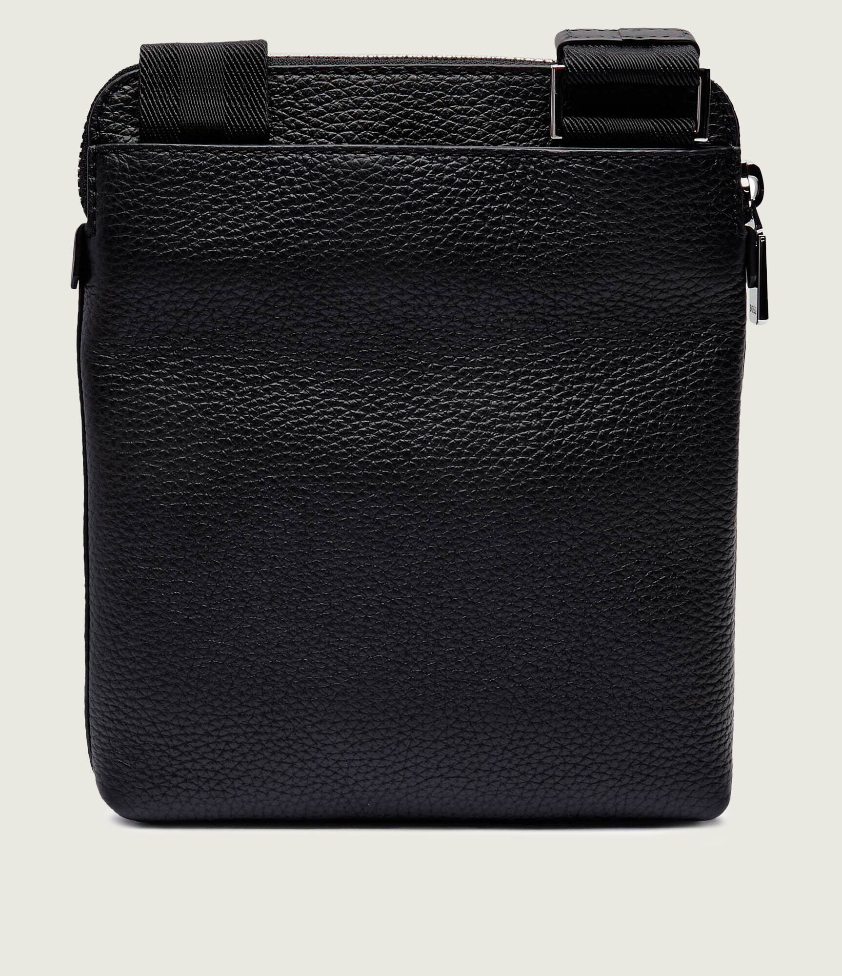 BOSS BLACK De piele geantă reporter New Crosstown_Envel.