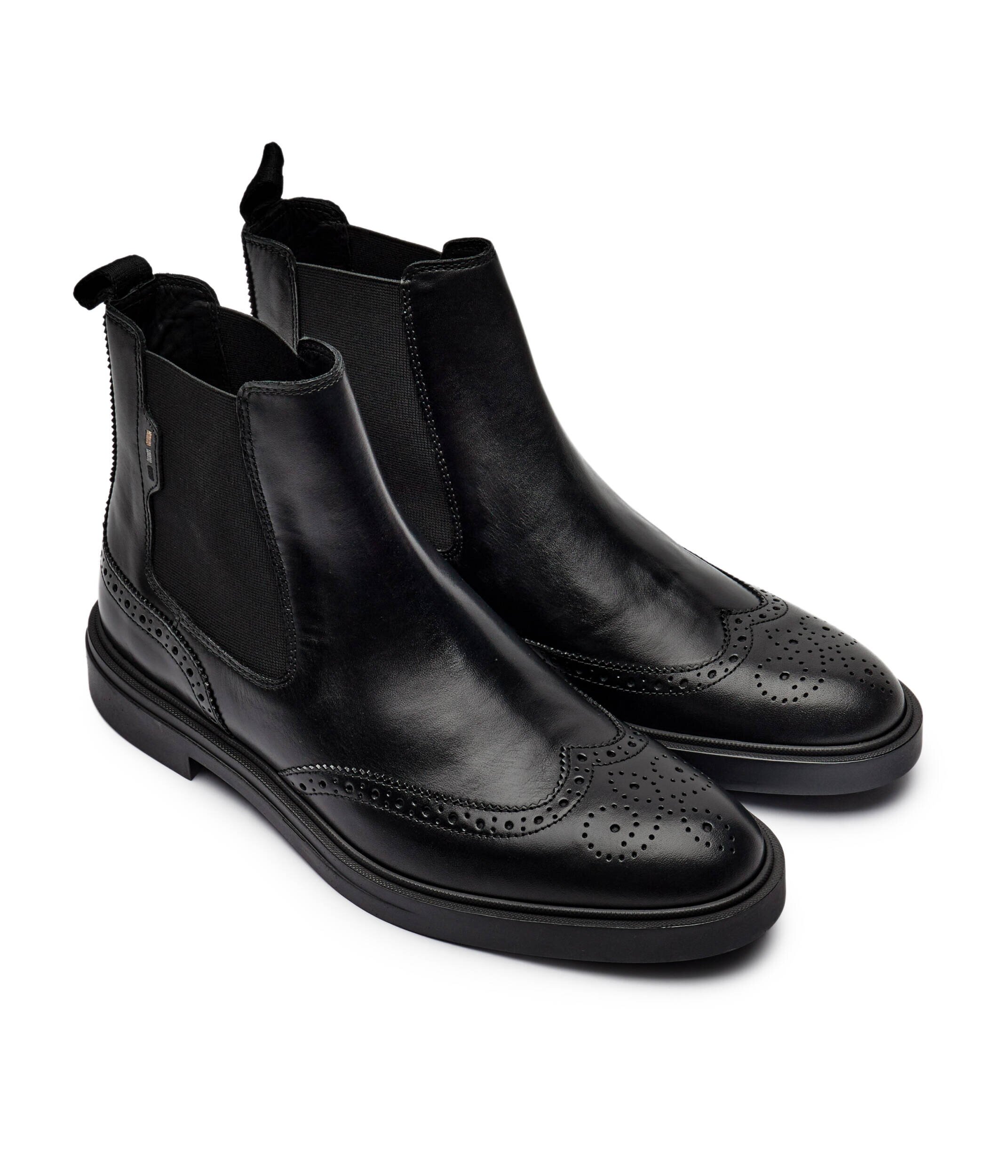 BOSS BLACK De piele ghete chelsea Calev
