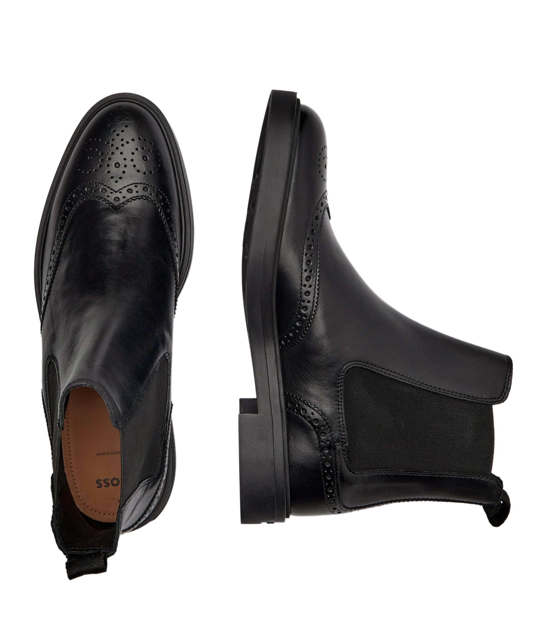 BOSS BLACK De piele ghete chelsea Calev