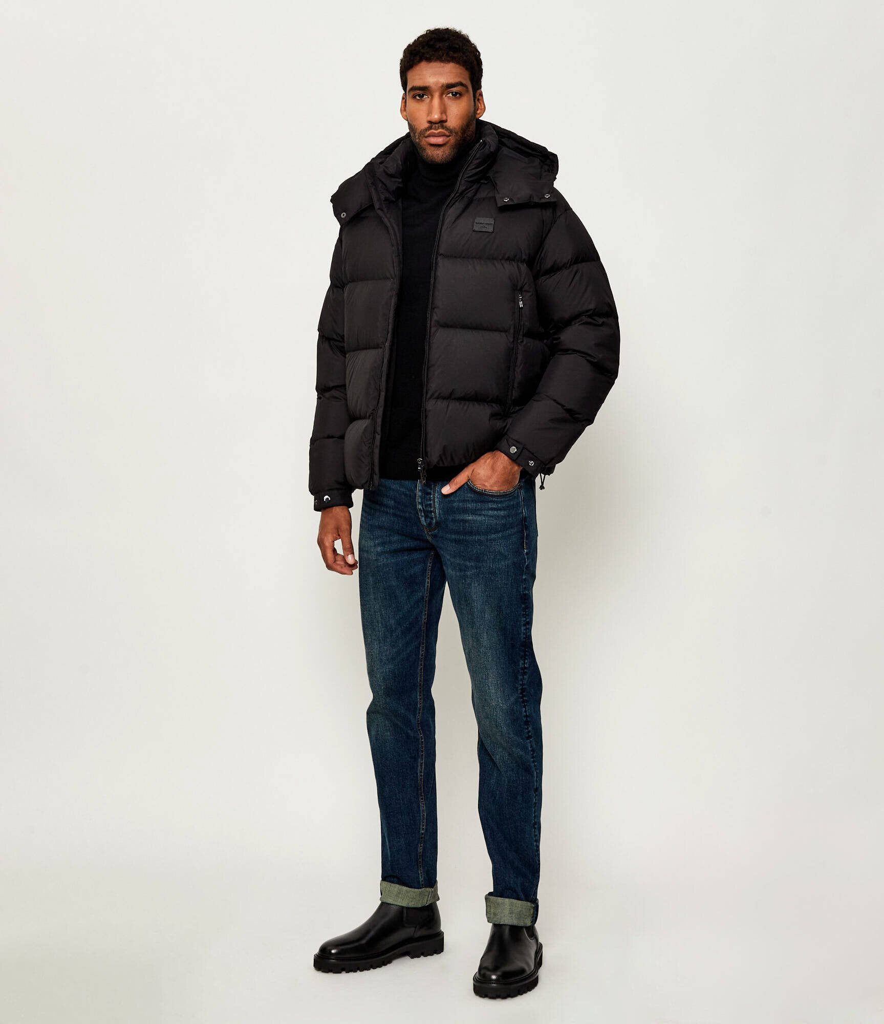 BOSS BLACK De piele ghete chelsea Julyo_Cheb_gr