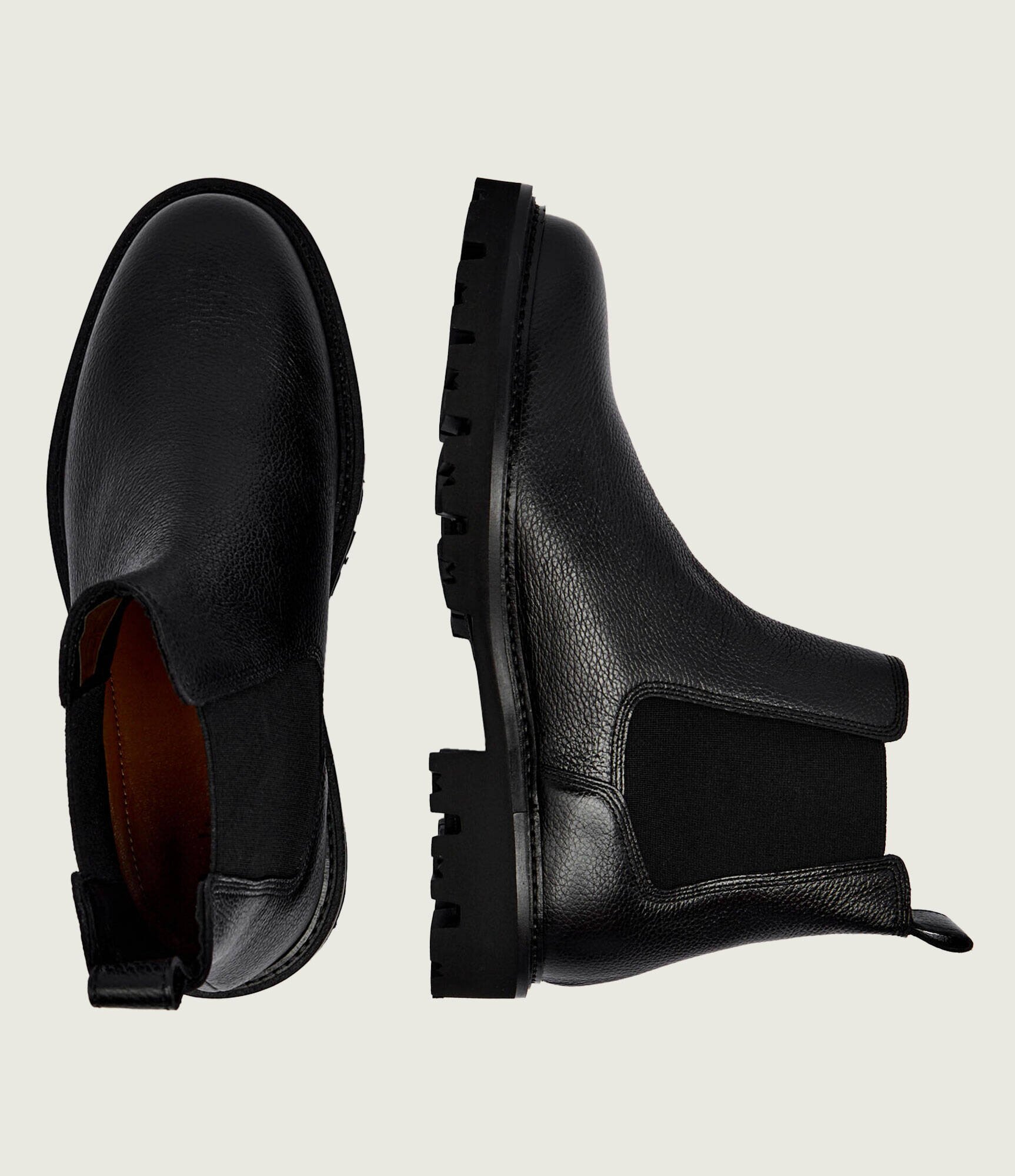 BOSS BLACK De piele ghete chelsea Julyo_Cheb_gr