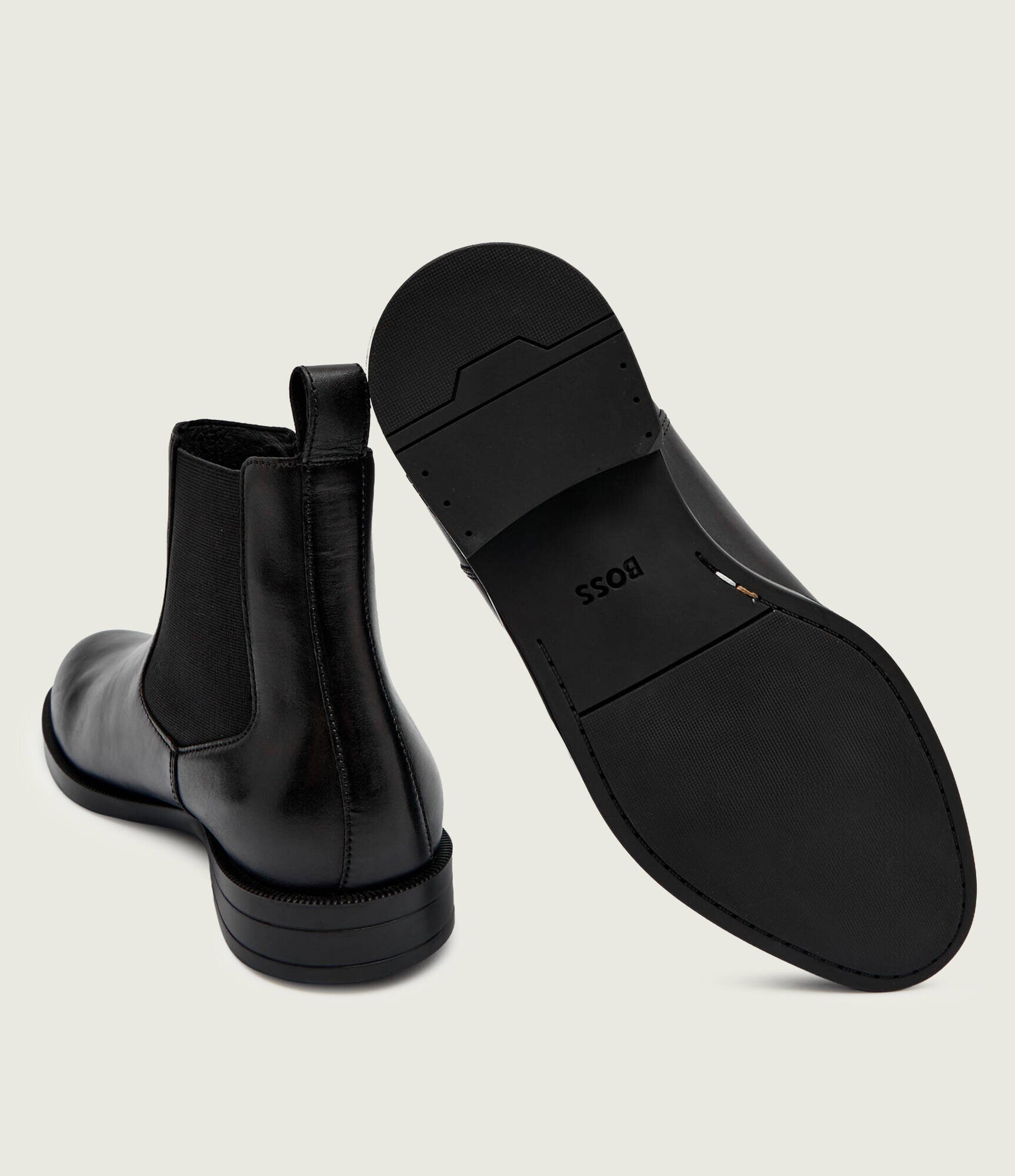 BOSS BLACK De piele ghete chelsea Tayil_Cheb_bu