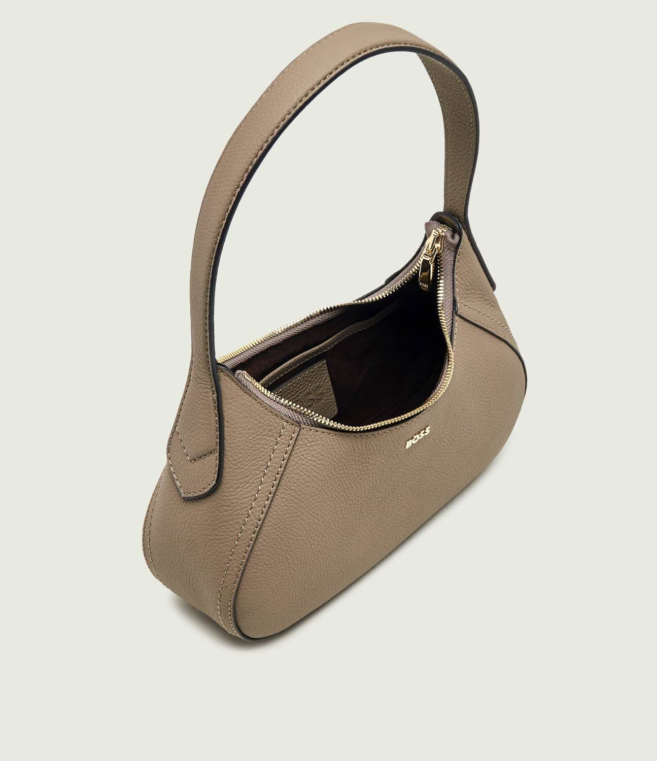 BOSS BLACK De piele hobo Lenah