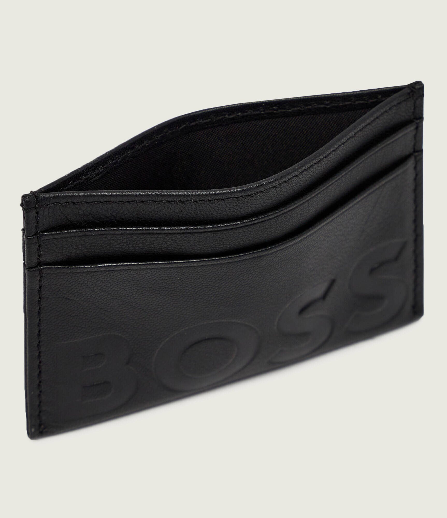 BOSS BLACK De piele husă pentru carduri Big BB_S