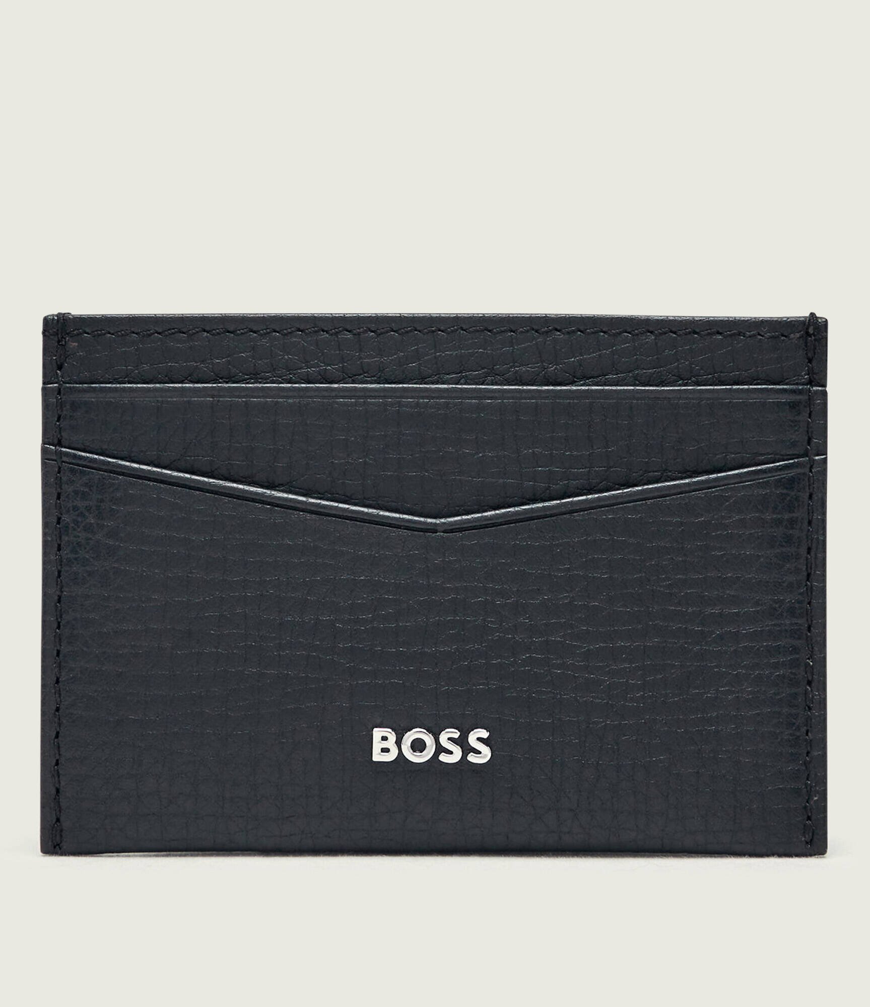 BOSS BLACK De piele husă pentru carduri Derwil