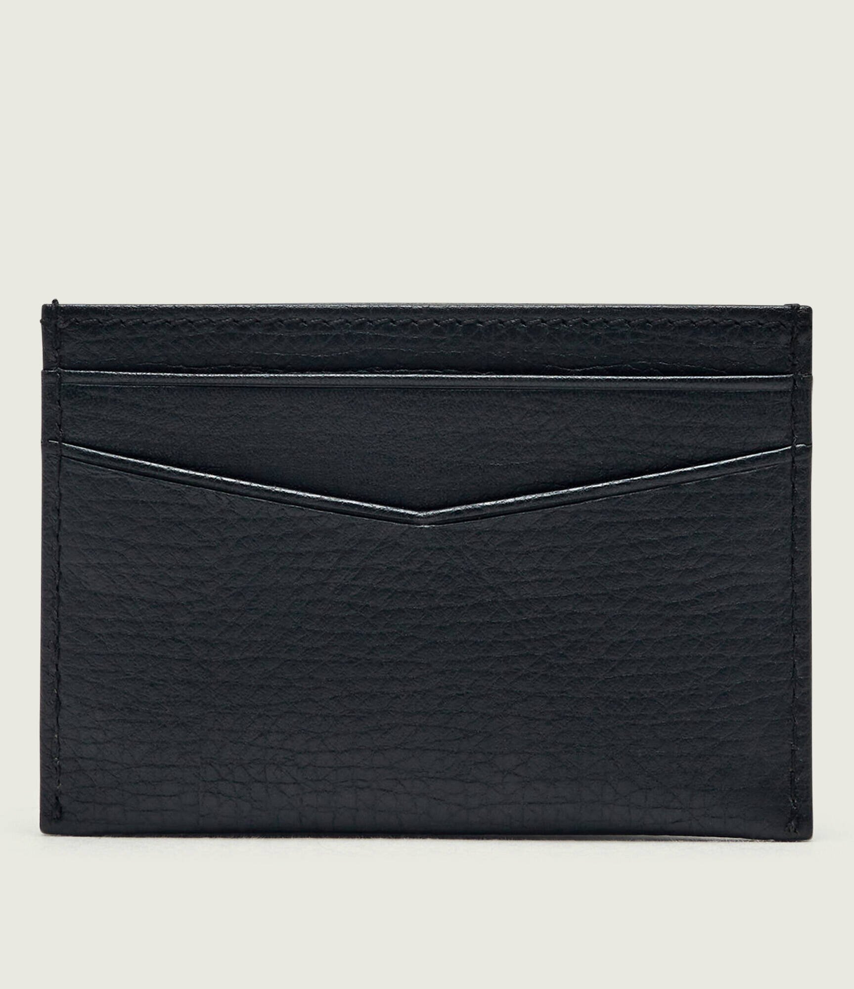 BOSS BLACK De piele husă pentru carduri Derwil