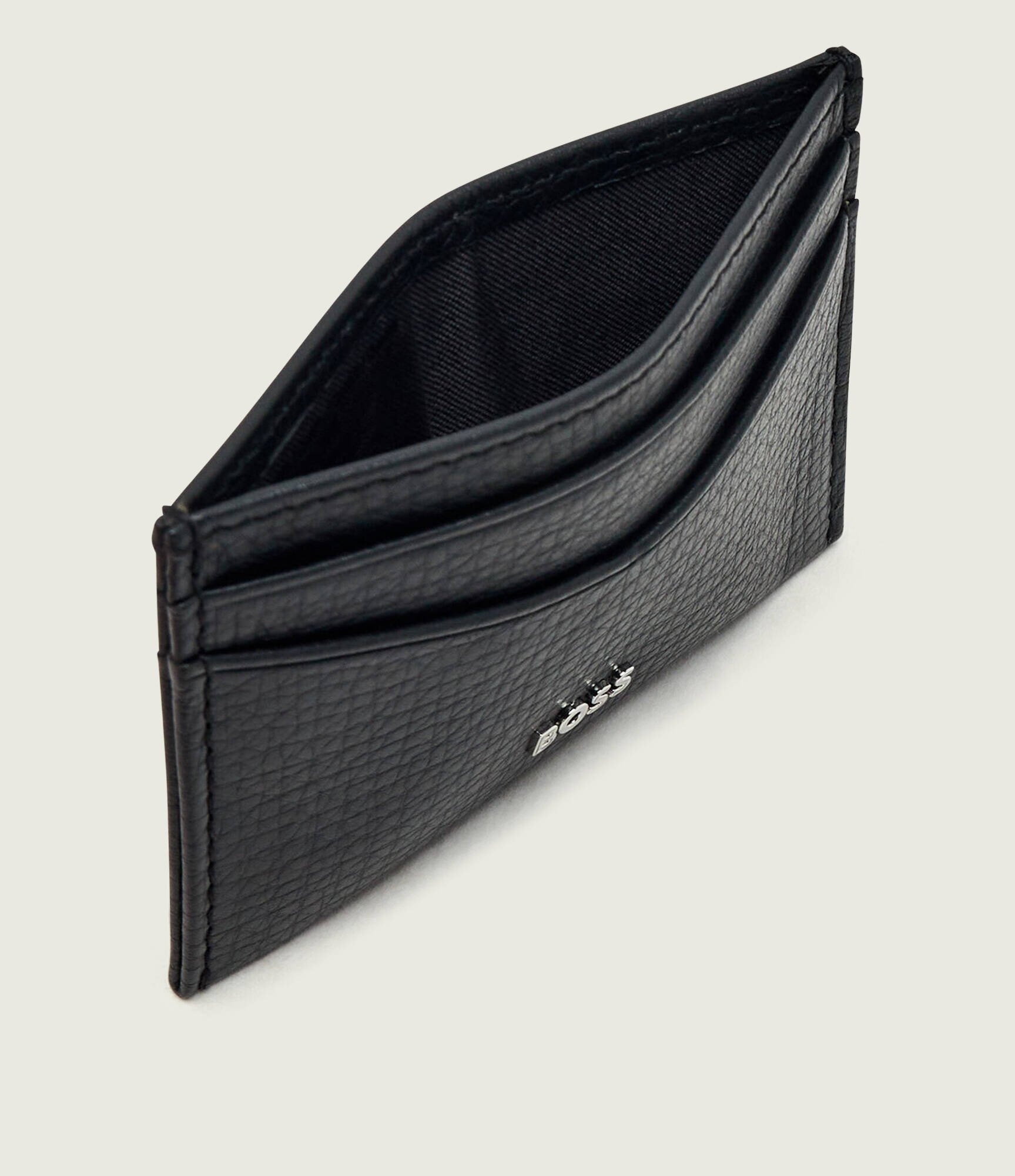 BOSS BLACK De piele husă pentru carduri Derwil