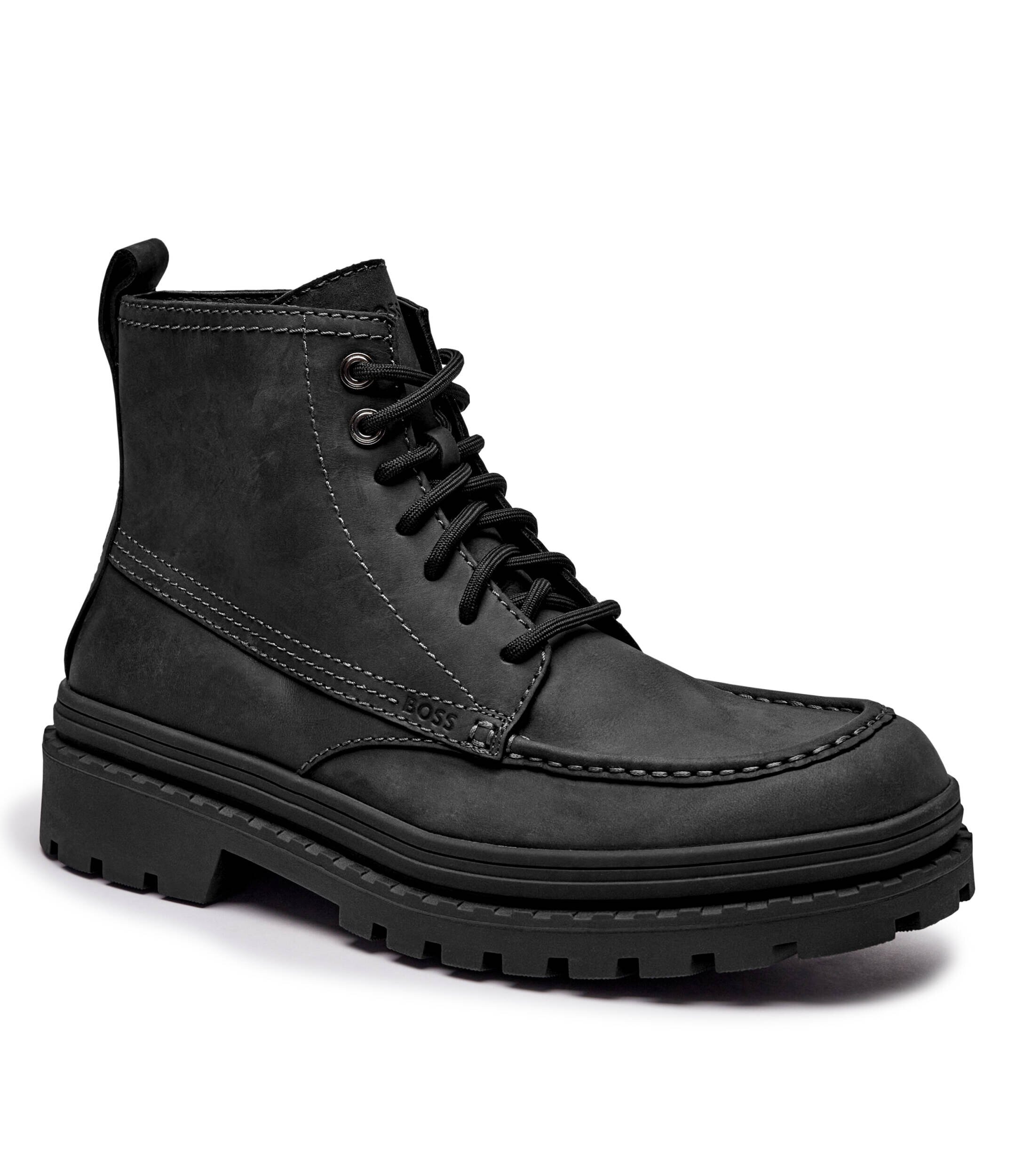 BOSS BLACK De piele încălțăminte înaltă Nebular