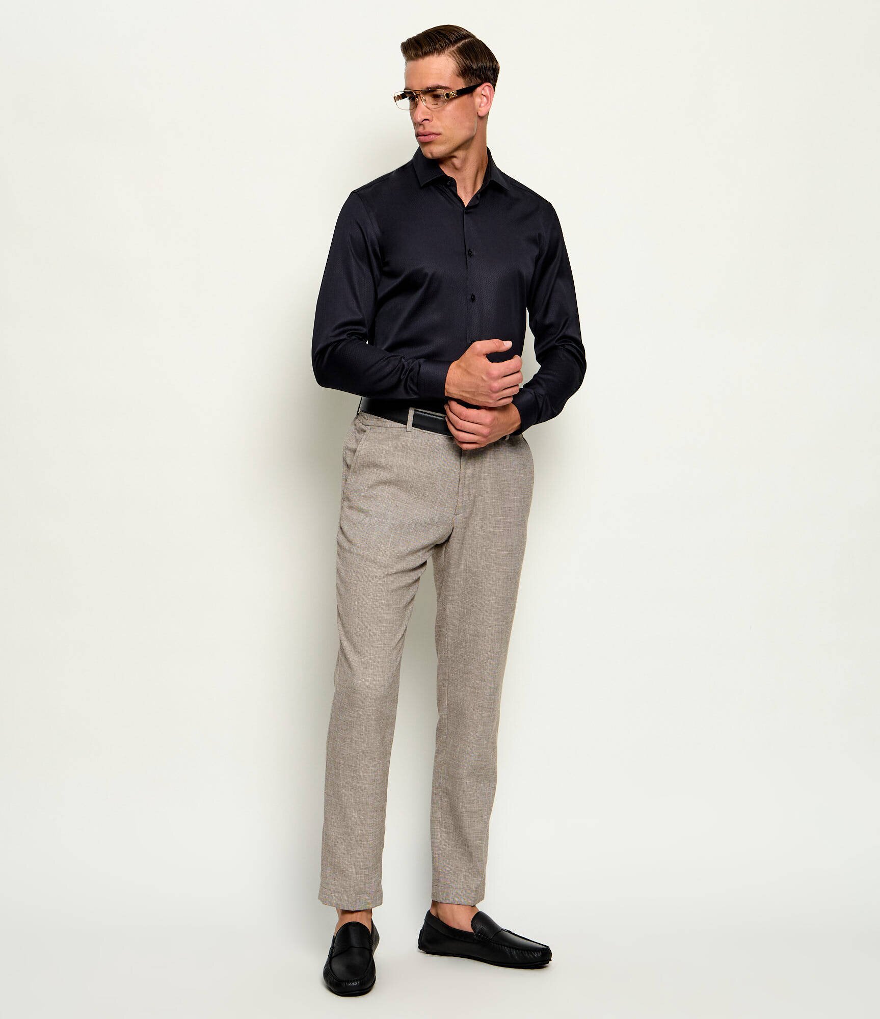 BOSS BLACK De piele mocasini Noel_Mocc_grpe