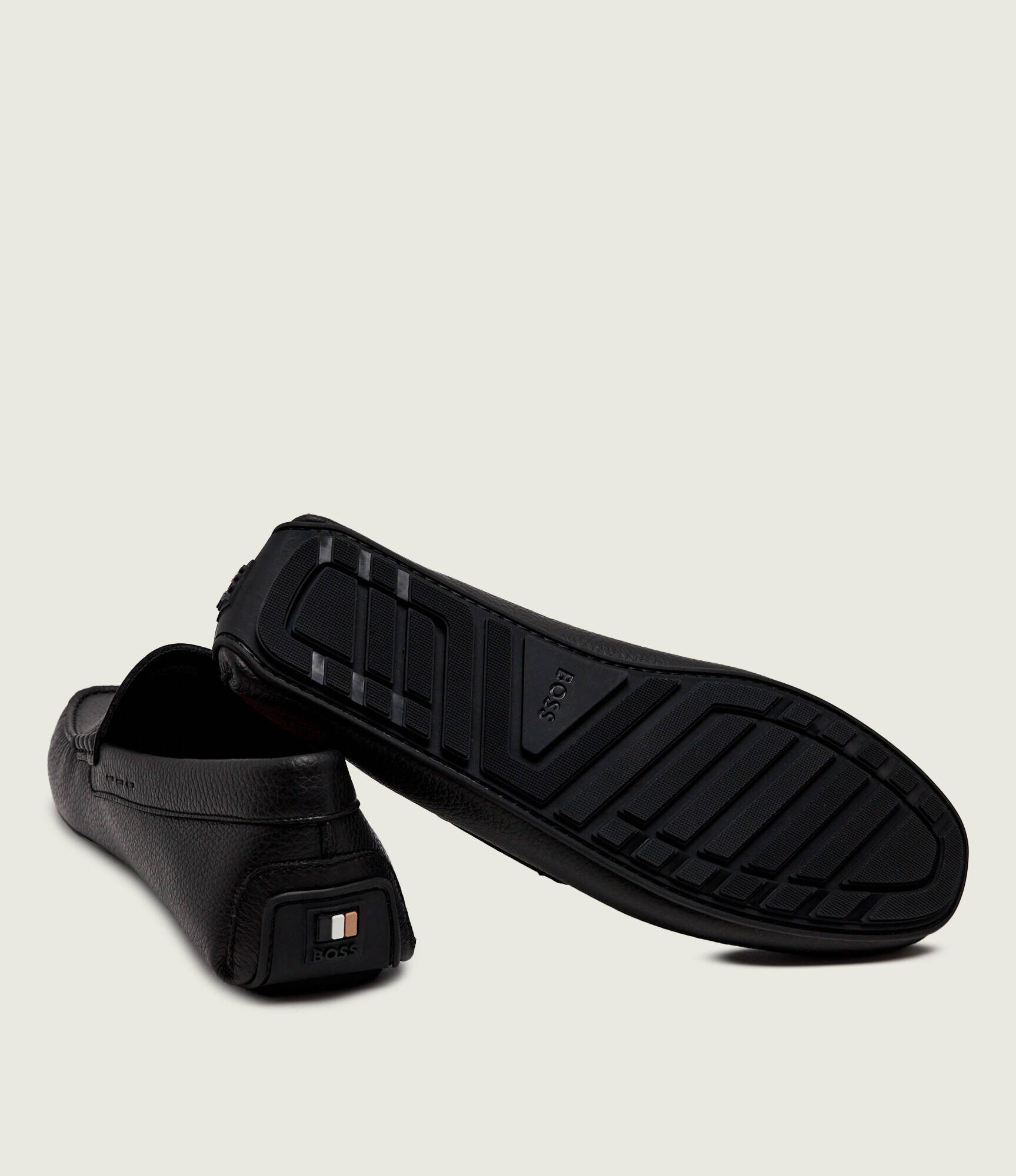 BOSS BLACK De piele mocasini Noel_Mocc_grpe