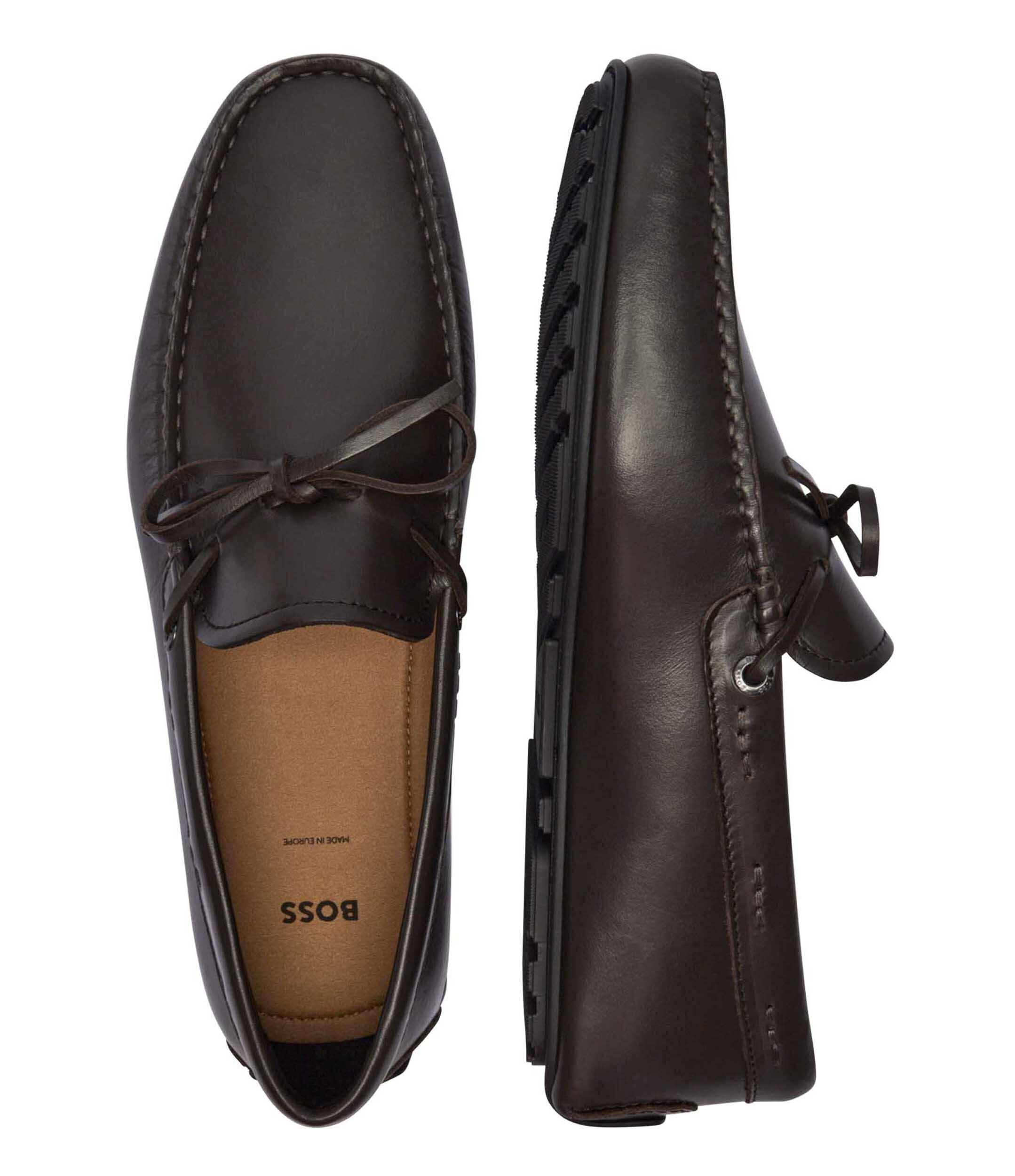 BOSS BLACK De piele mocasini Noel_Mocc_ltlc