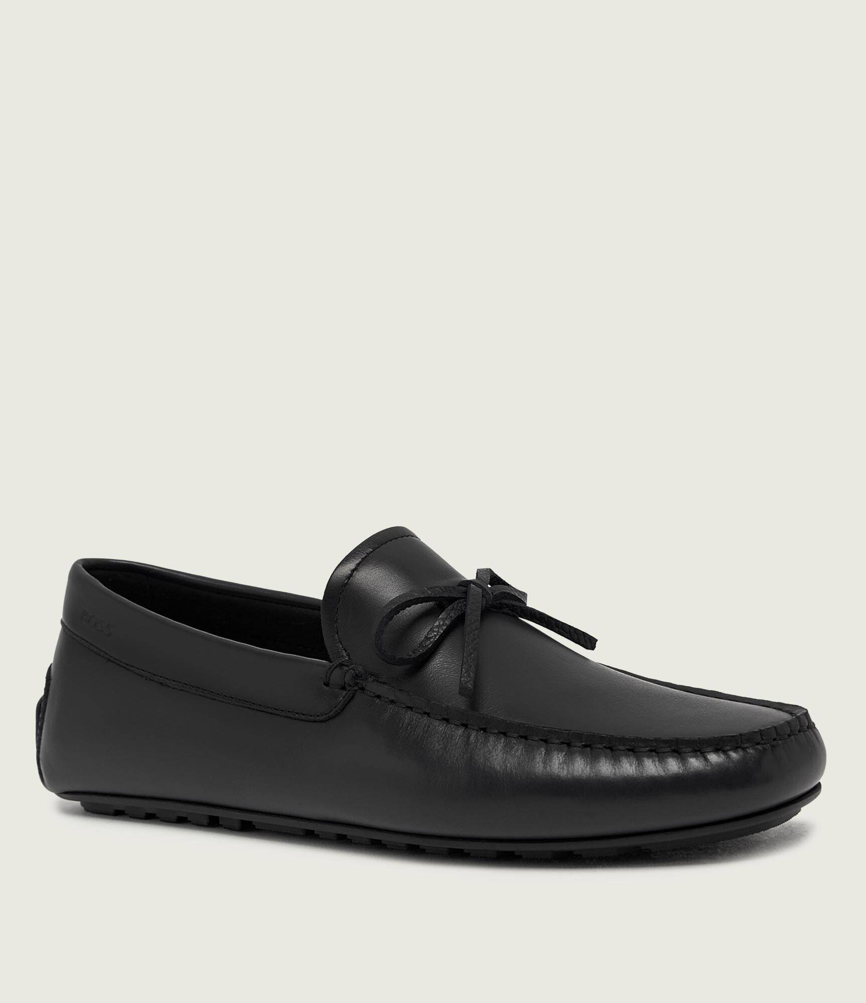 BOSS BLACK De piele mocasini Noel_Mocc_ltlctb