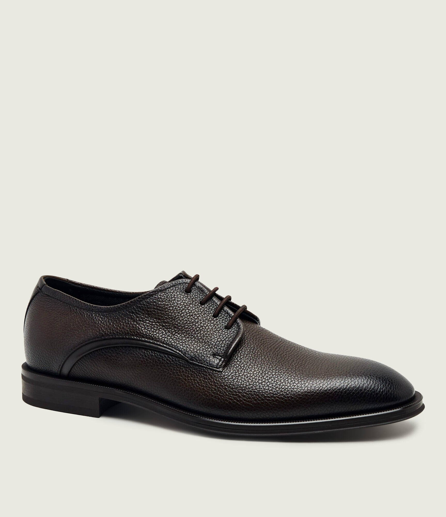 BOSS BLACK De piele pantofi derby Derrek_Derb_grpt