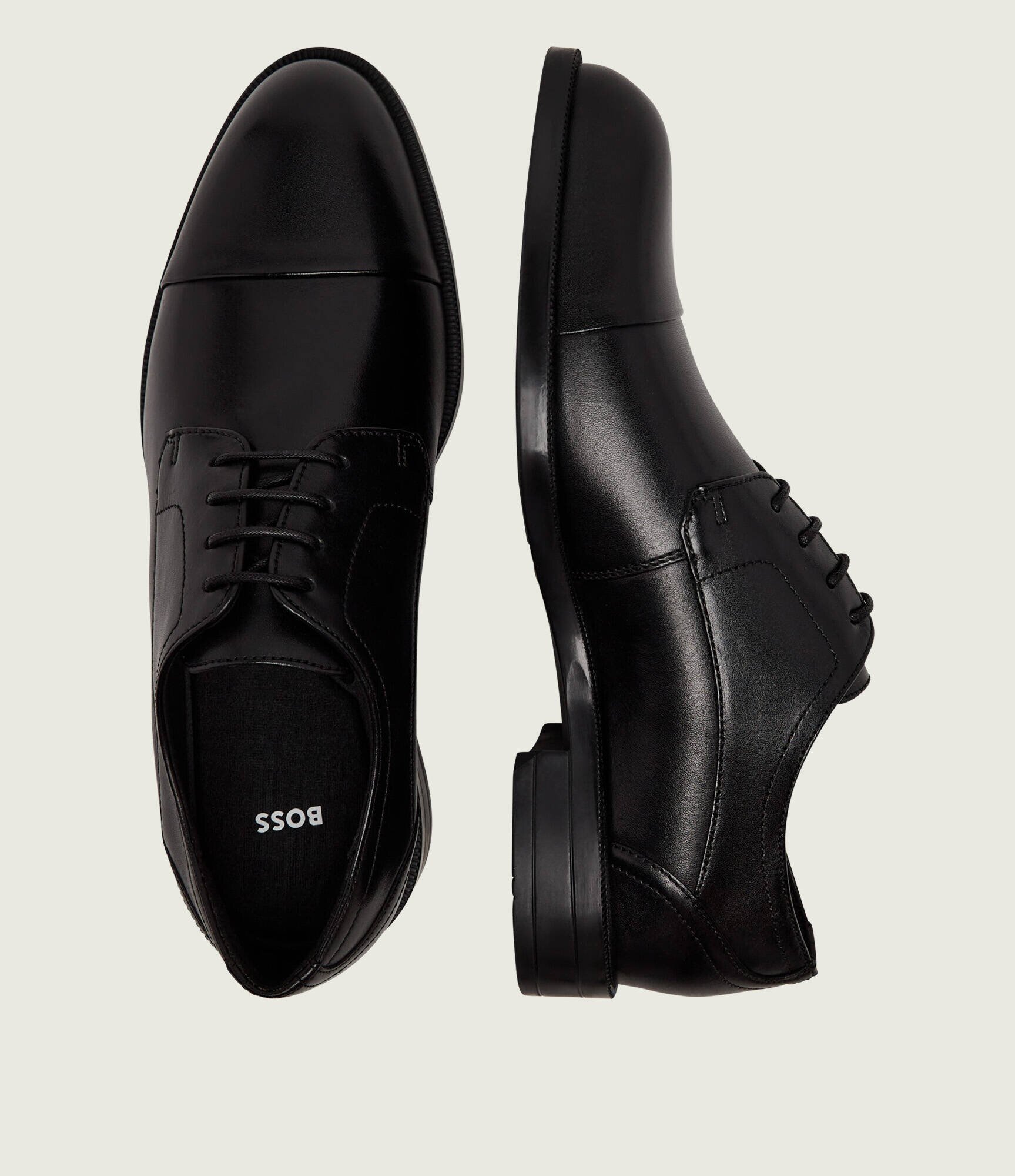 BOSS BLACK De piele pantofi derby Tayil_Derb_buct