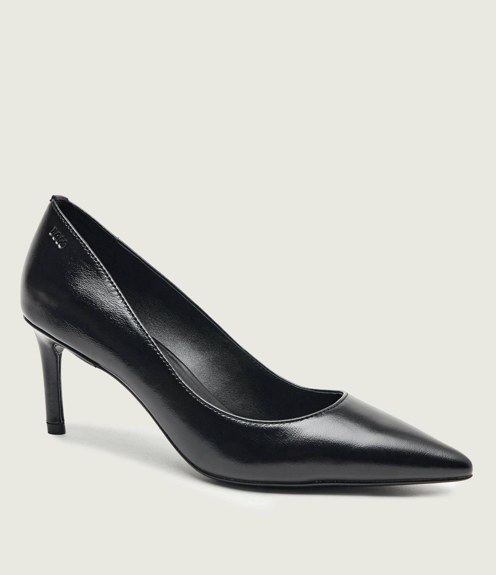 BOSS BLACK De piele pantofi Gracey_Pump70_NA