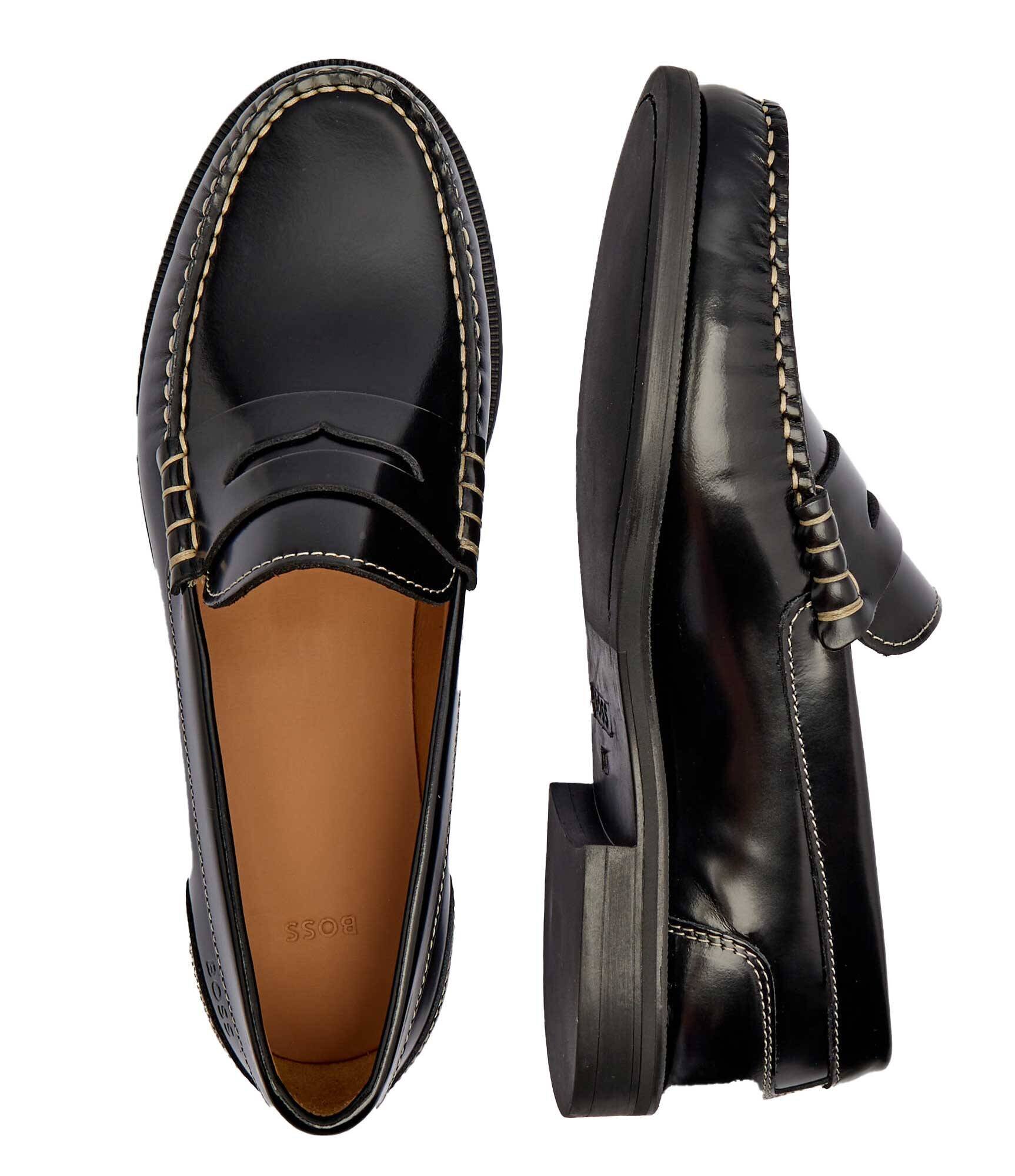 BOSS BLACK De piele pantofi loafer Lycia_Mocc_BOCS