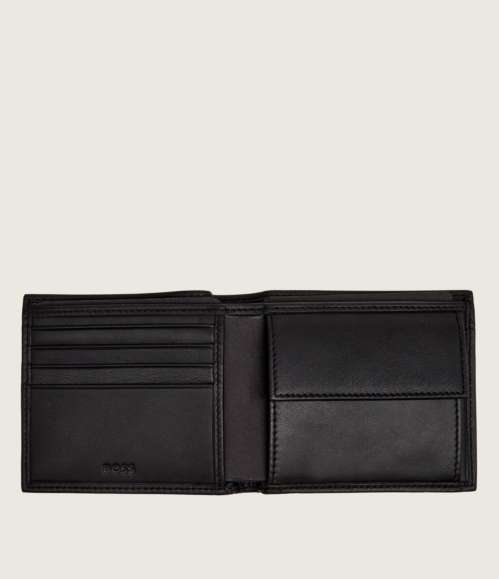 BOSS BLACK De piele portofel GB_Monogram