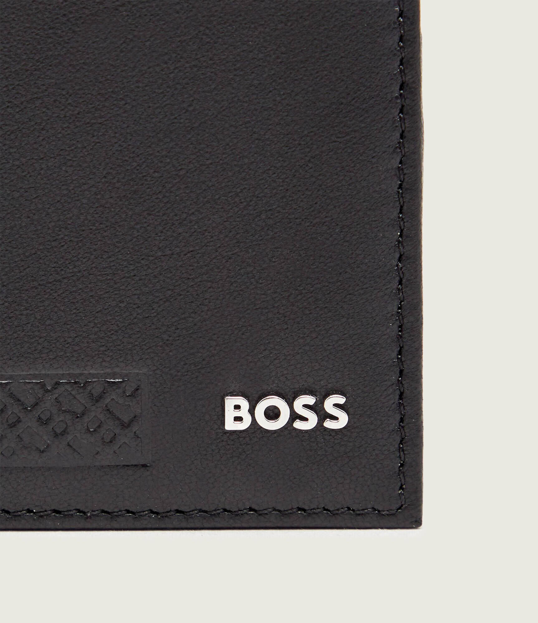 BOSS BLACK De piele portofel GB_Monogram