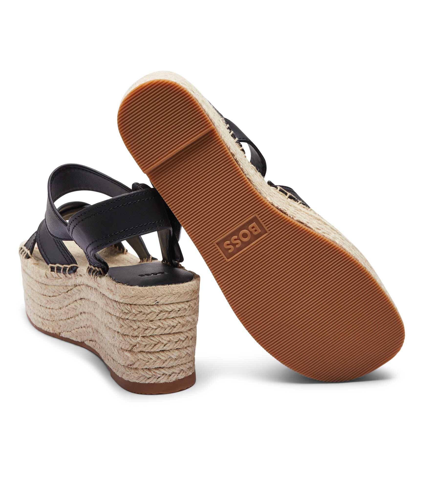 BOSS BLACK De piele sandale Machica_Pltsan_LTBK
