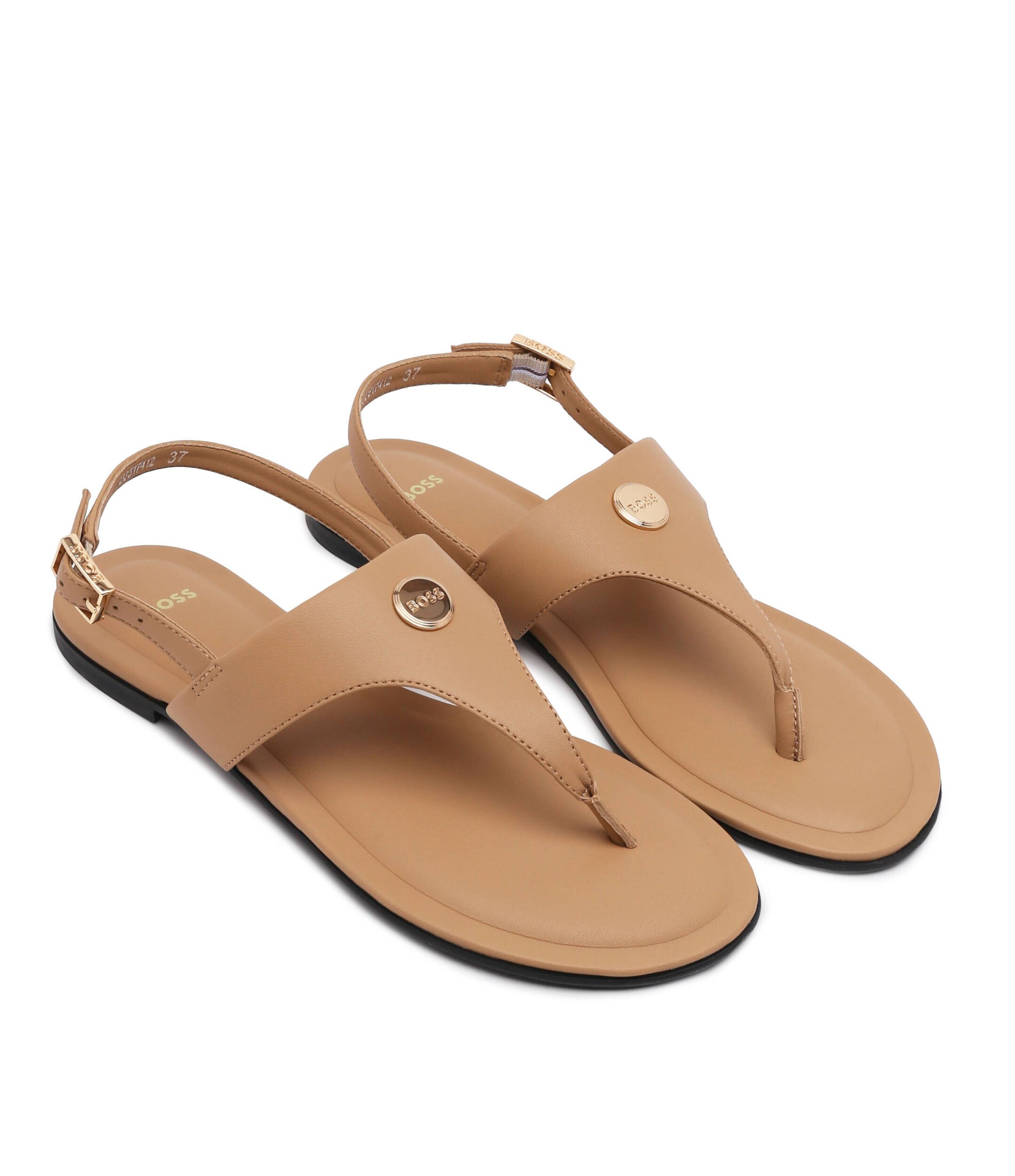 BOSS BLACK De piele sandale Millie