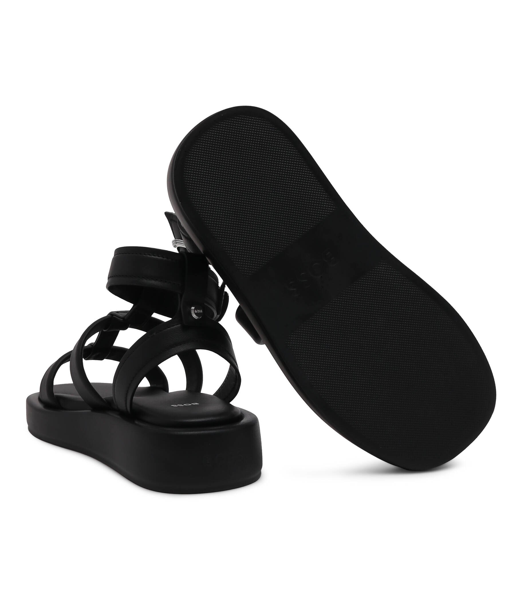 BOSS BLACK De piele sandale Scarlet