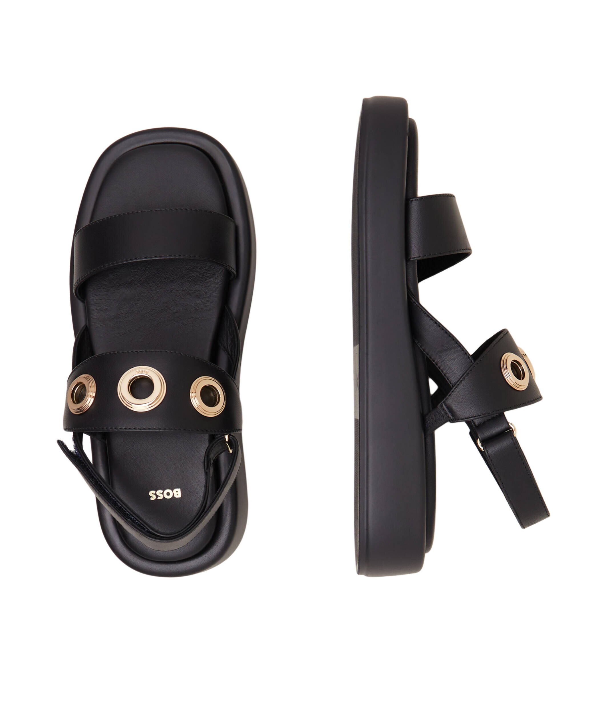 BOSS BLACK De piele sandale Scarlet