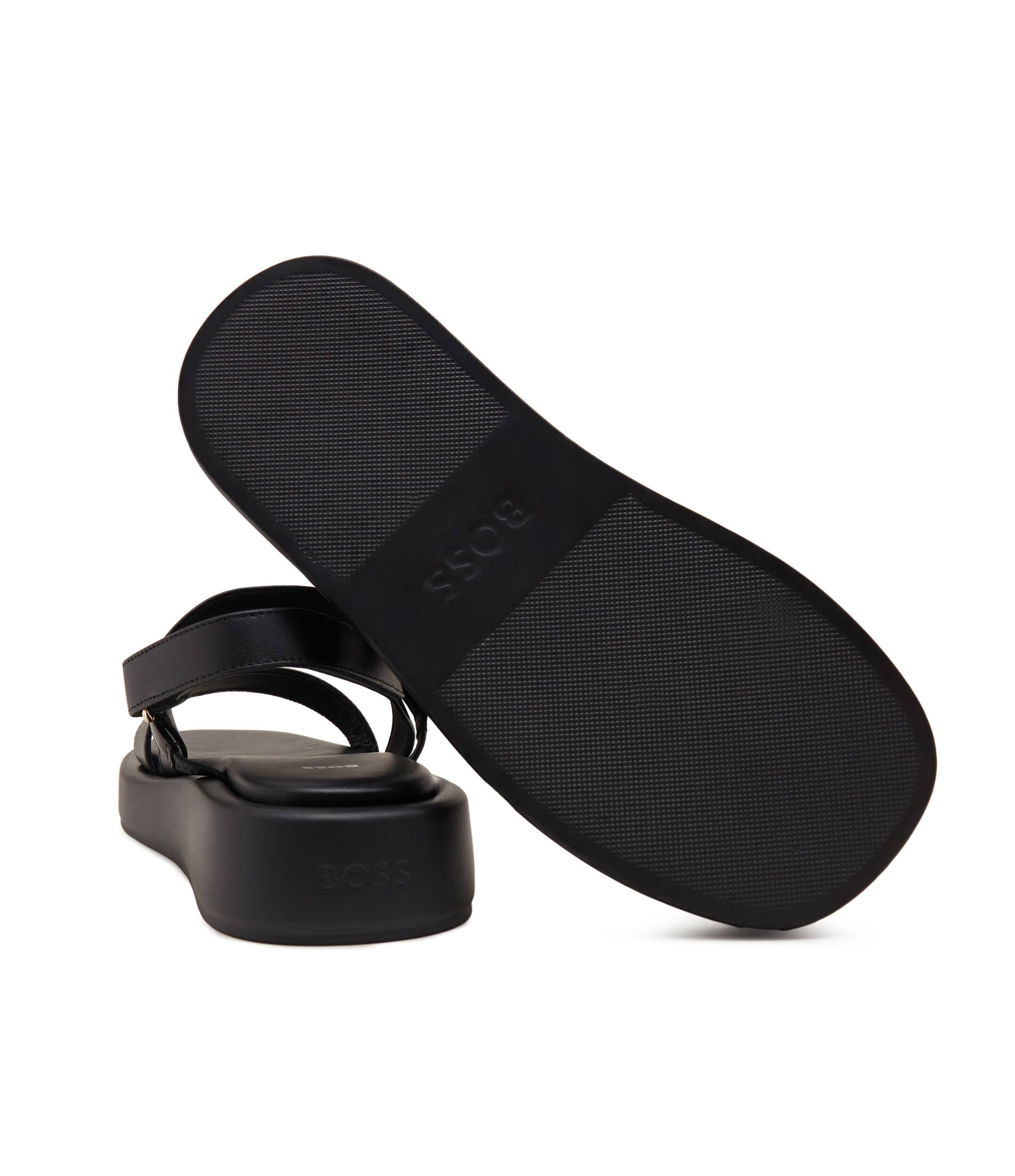 BOSS BLACK De piele sandale Scarlet