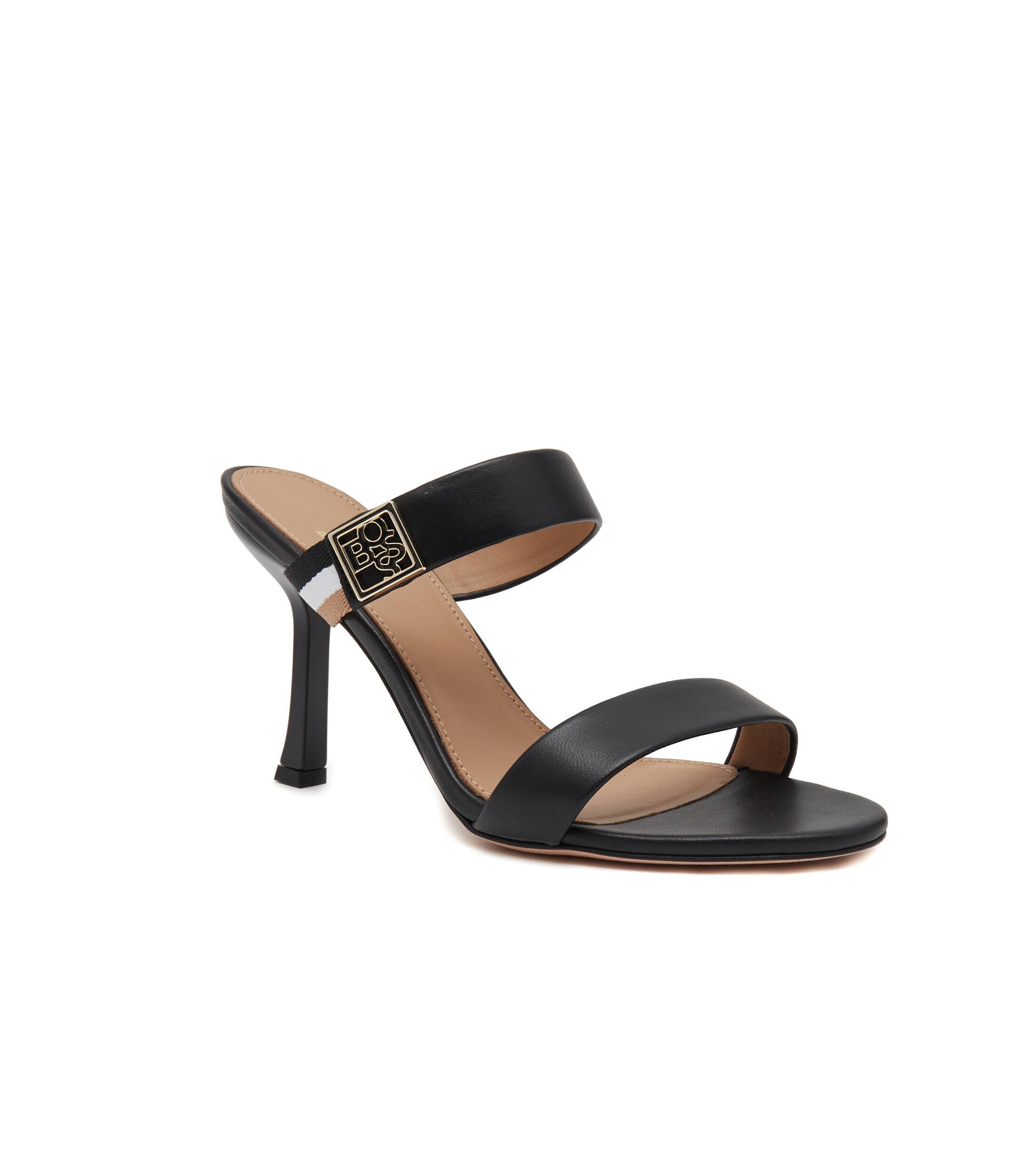 BOSS BLACK De piele șlapi Mandy Sandal 90-N