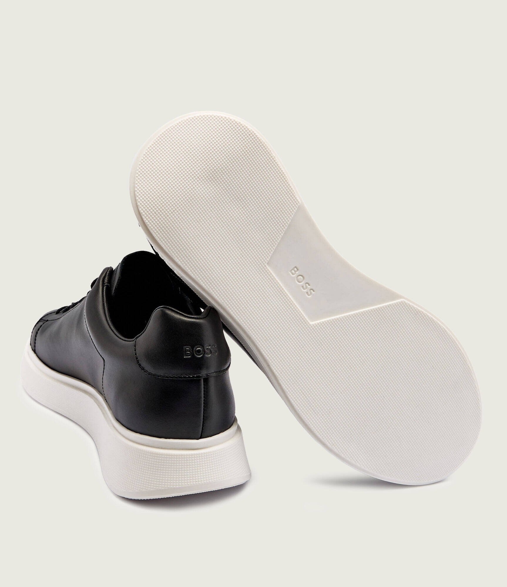 BOSS BLACK De piele sneakers Bulton