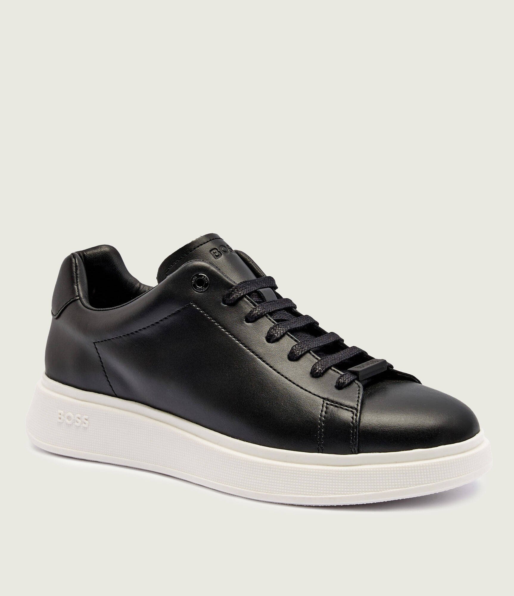 BOSS BLACK De piele sneakers Bulton