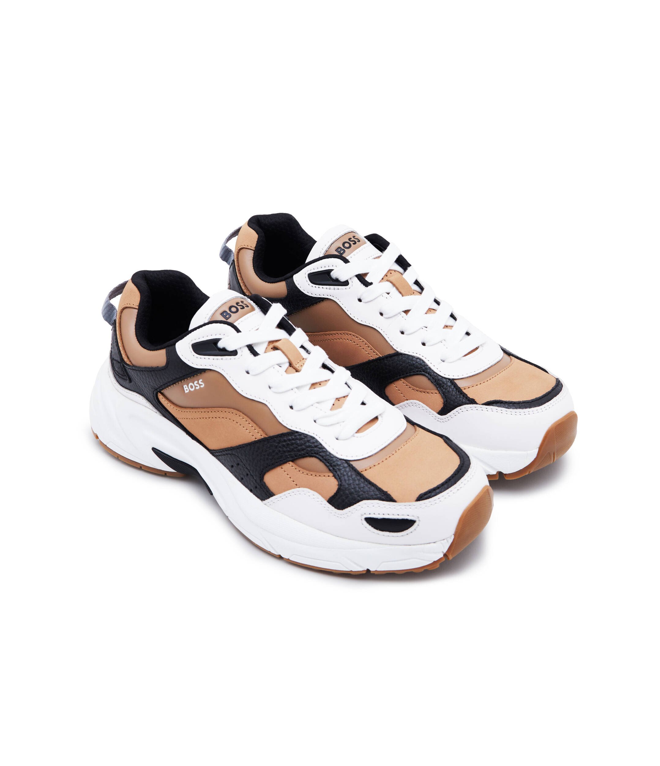 BOSS BLACK De piele sneakers Levitt_Runn_lt