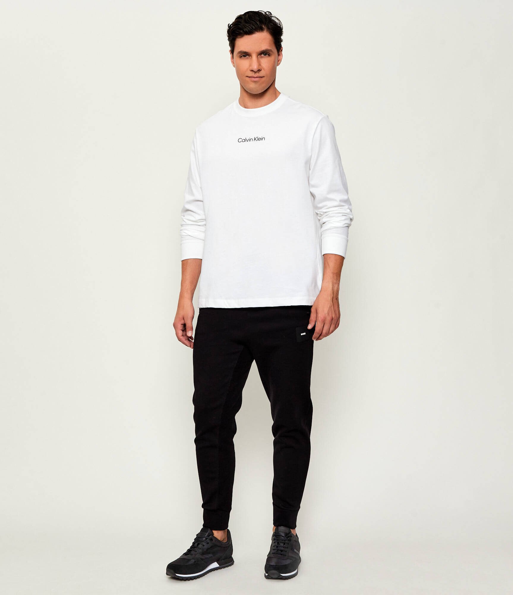 BOSS BLACK De piele sneakers Parkour