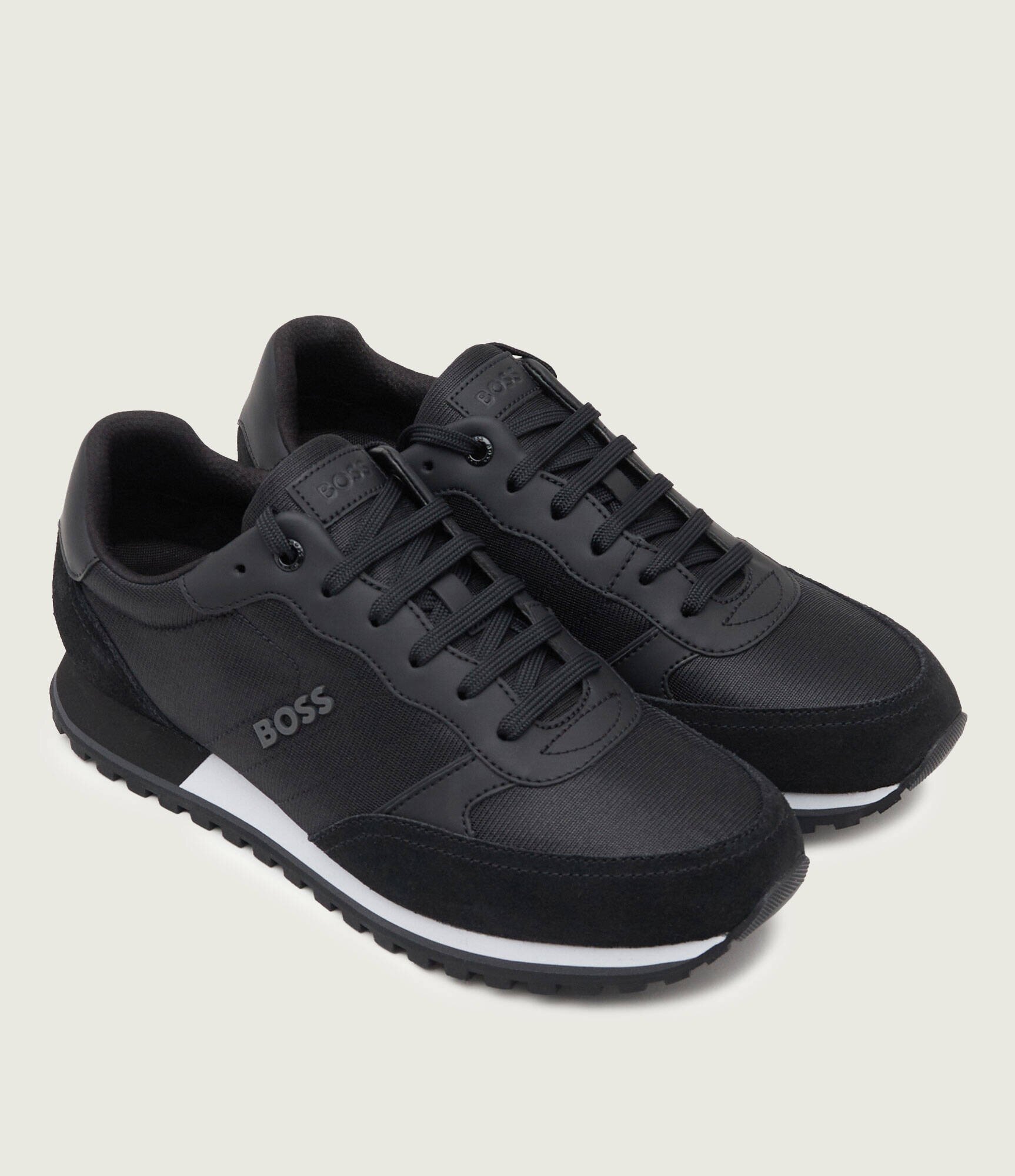 BOSS BLACK De piele sneakers Parkour