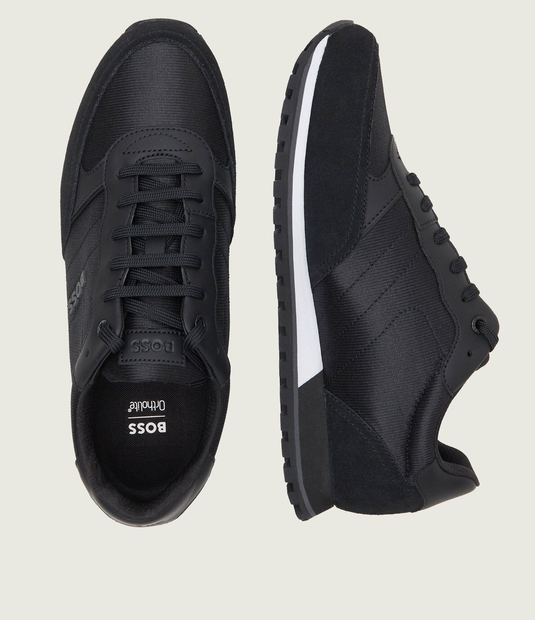 BOSS BLACK De piele sneakers Parkour