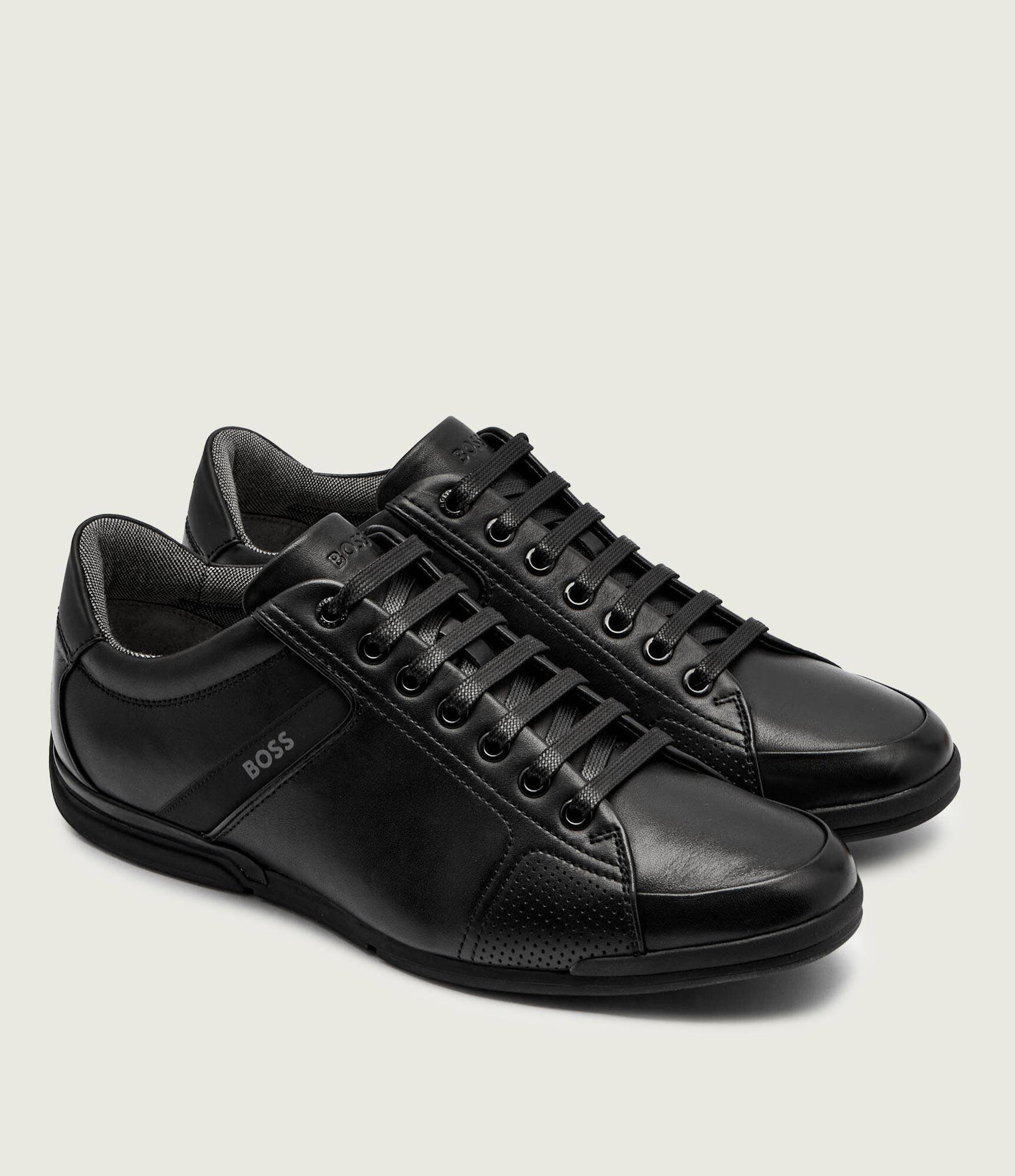 BOSS BLACK De piele sneakers Saturn_Lowp_lux4