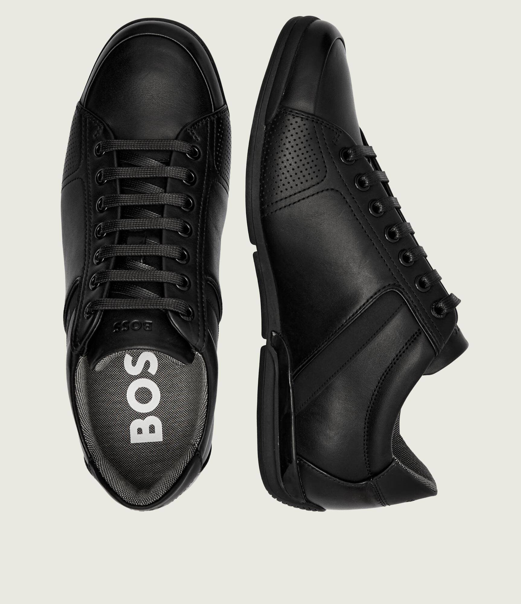 BOSS BLACK De piele sneakers Saturn_Lowp_lux4
