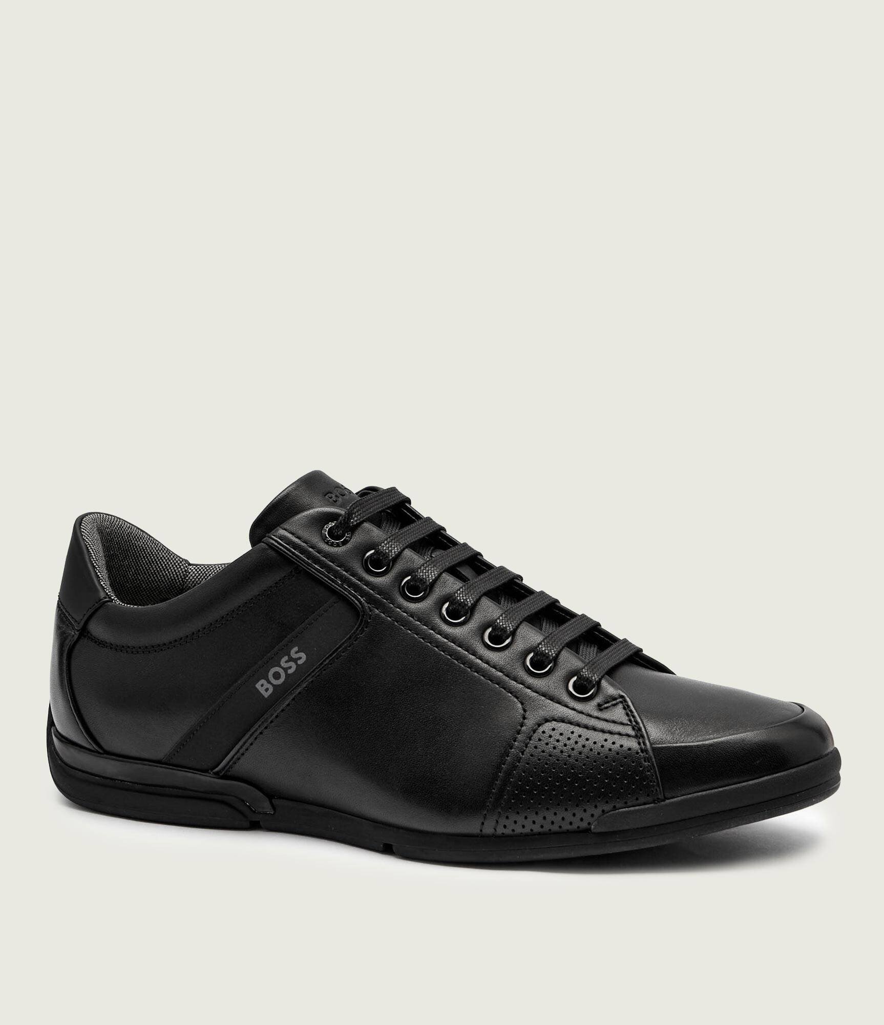 BOSS BLACK De piele sneakers Saturn_Lowp_lux4