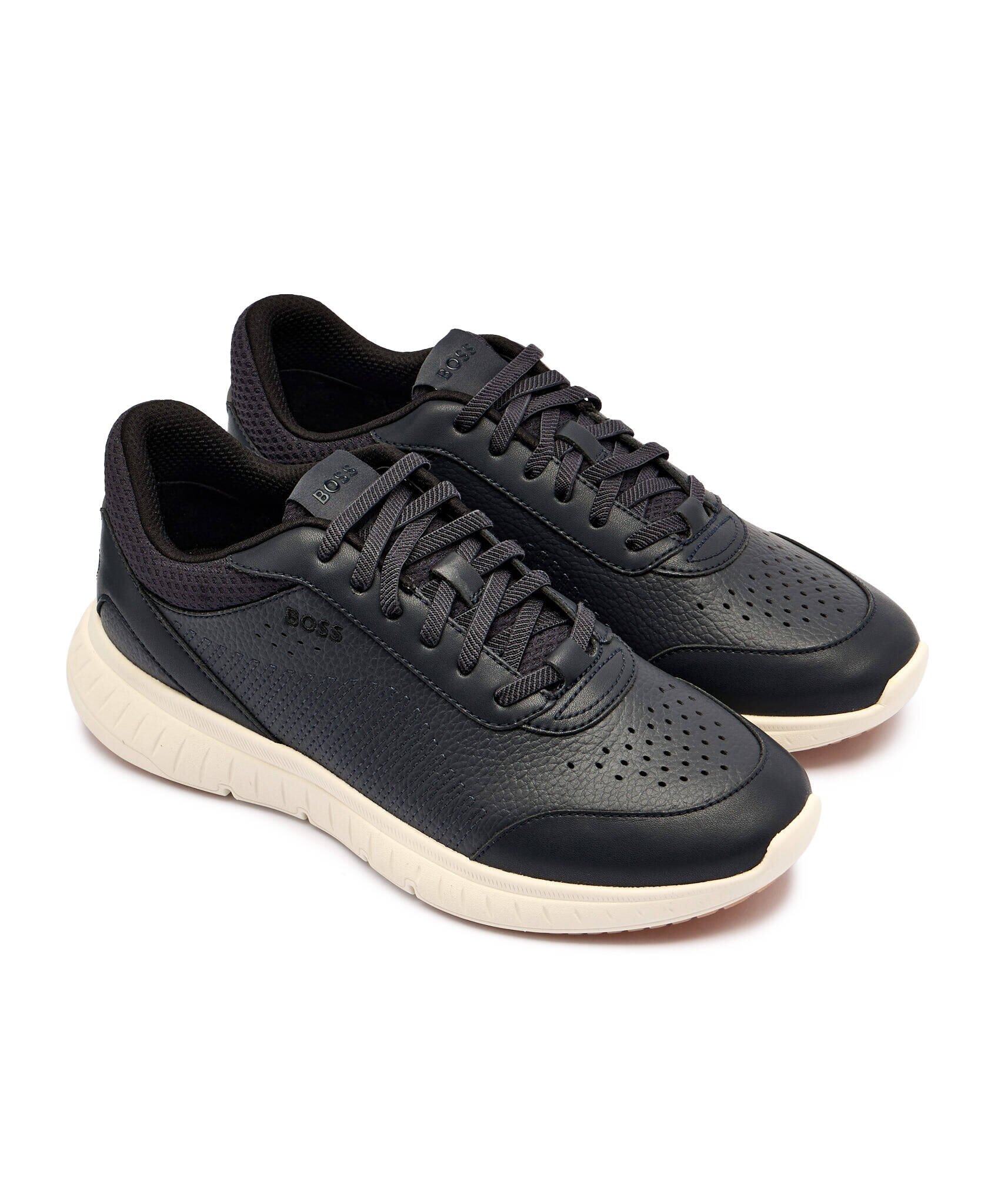 BOSS BLACK De piele sneakers Titanis_Runn_ltmx