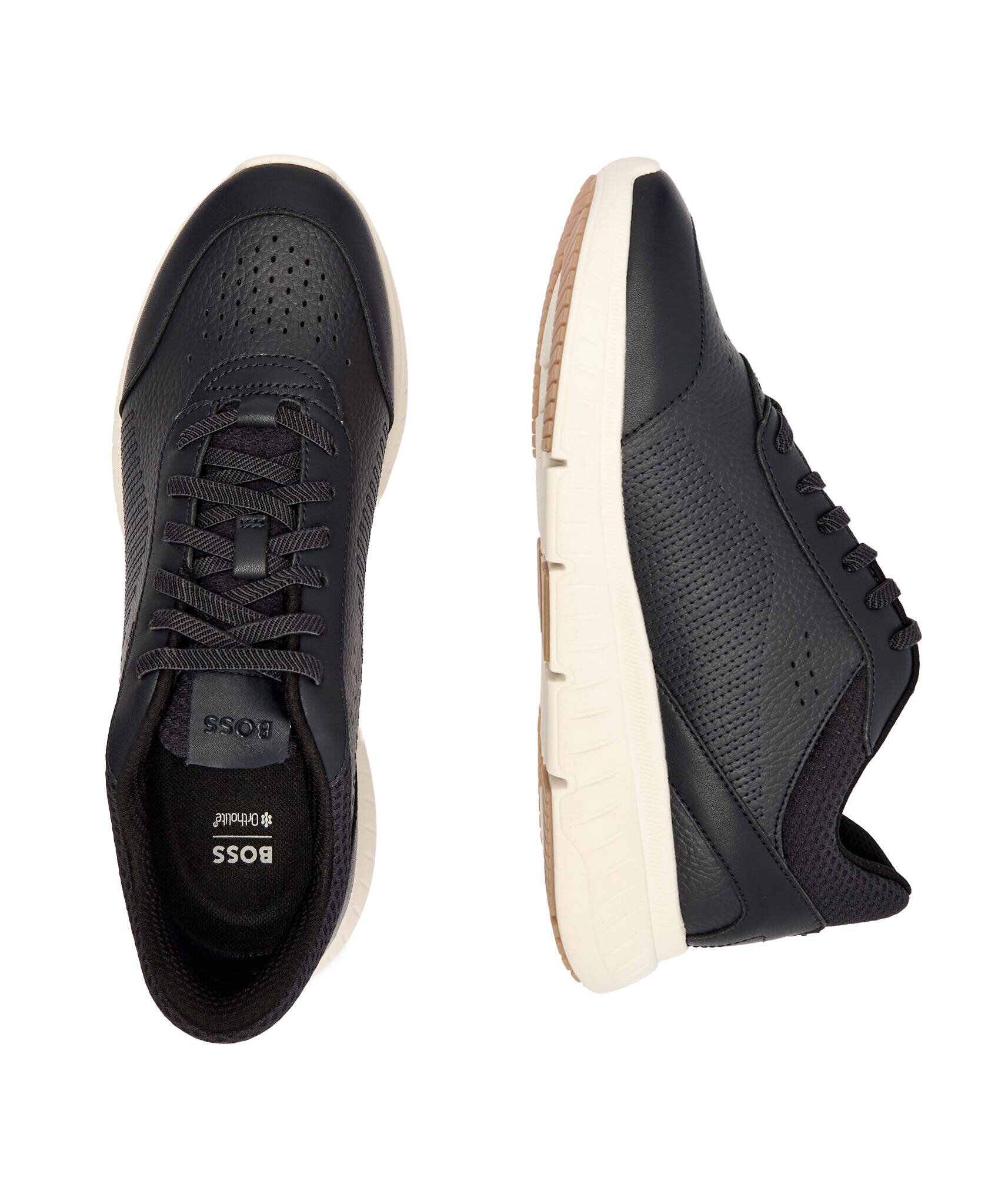 BOSS BLACK De piele sneakers Titanis_Runn_ltmx
